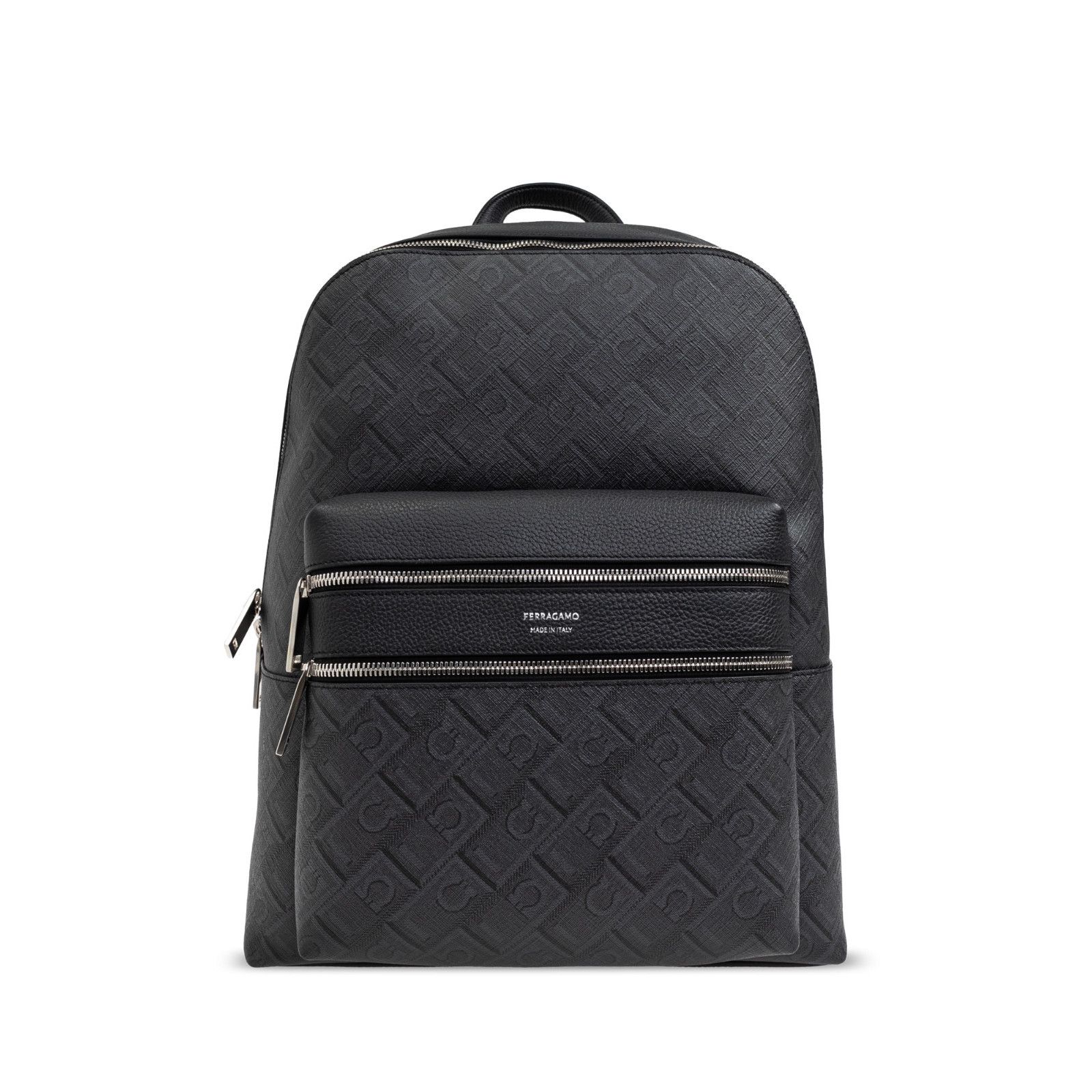 Salvatore Ferragamo FERRAGAMO Black/Gray Backpack New & Authentic Size ONE SIZE - 1 Thumbnail