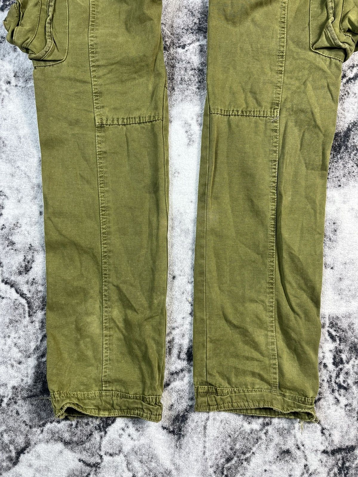 Other Olive Multi Pocket Cargo Pants Size 36 Fit 34 Size US 34 / EU 50 - 14 Thumbnail