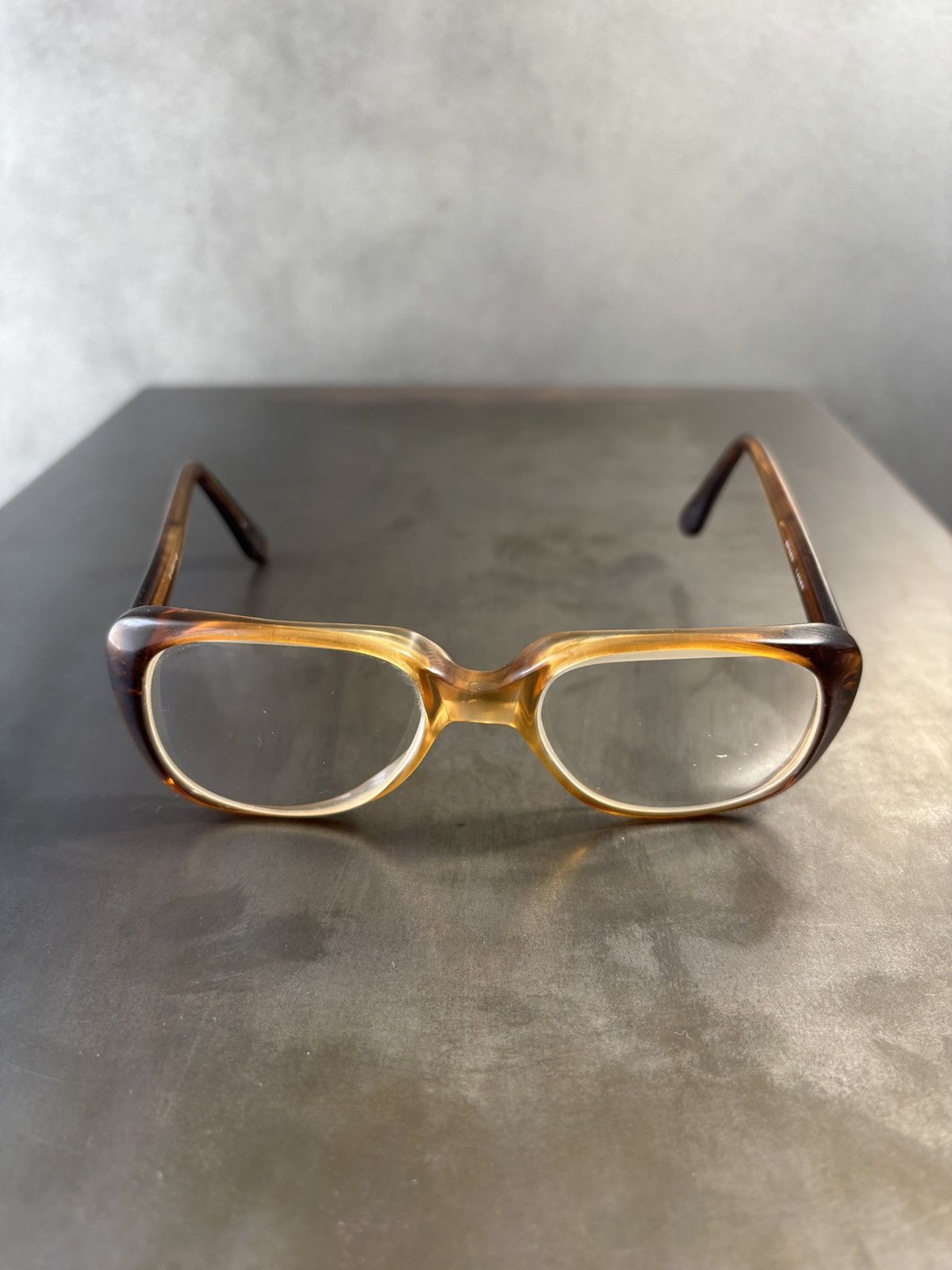 Vintage 1970s Acetate Eyeglasses 80s Vintage Frames Size ONE SIZE - 5 Thumbnail