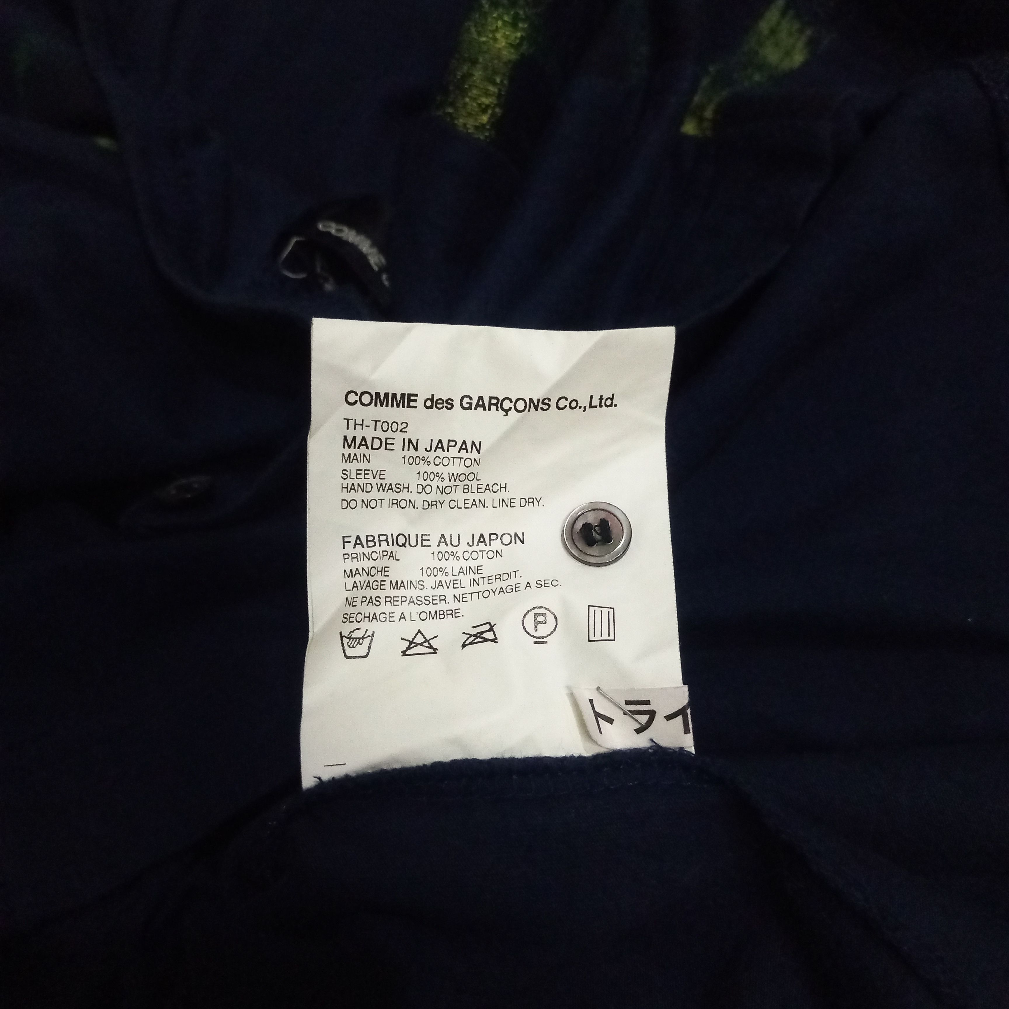 Comme des Garcons Comme Des Garcons Tricot - Check Tartan Wool Long Sleeve Size S / US 4 / IT 40 - 8 Thumbnail