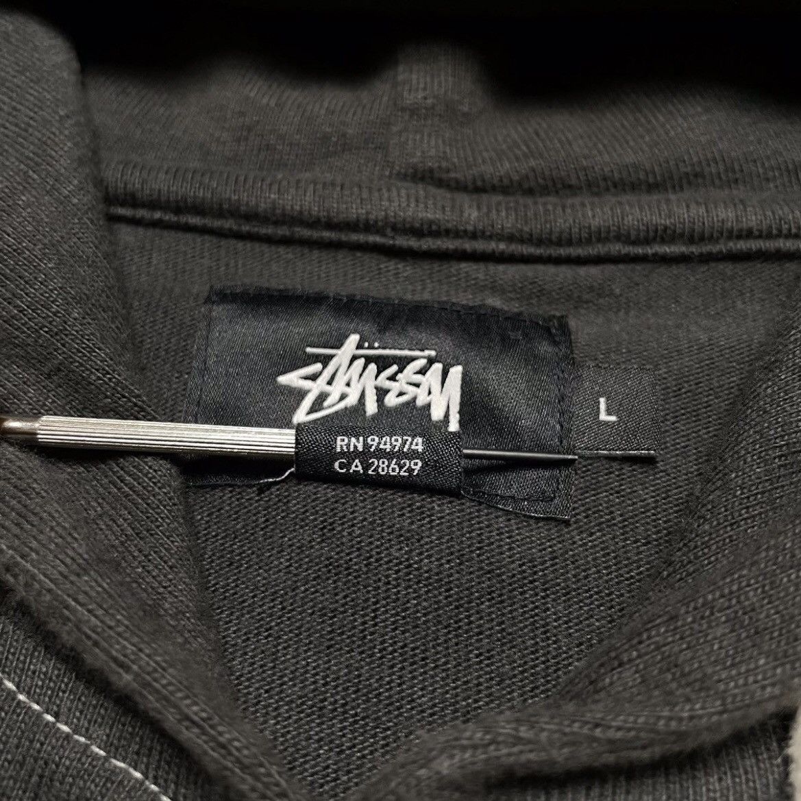 Stussy Stussy Over Dyed 17h Pullover Hoodie Size US L / EU 52-54 / 3 - 8 Thumbnail