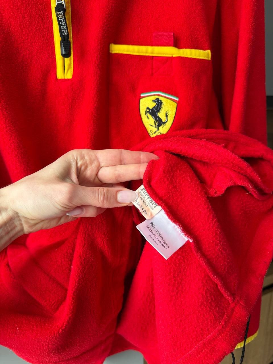 Ferrari RARE Ferrari Schumacher 1998 1/4 zip Fleece Size US L / EU 52-54 / 3 - 6 Thumbnail
