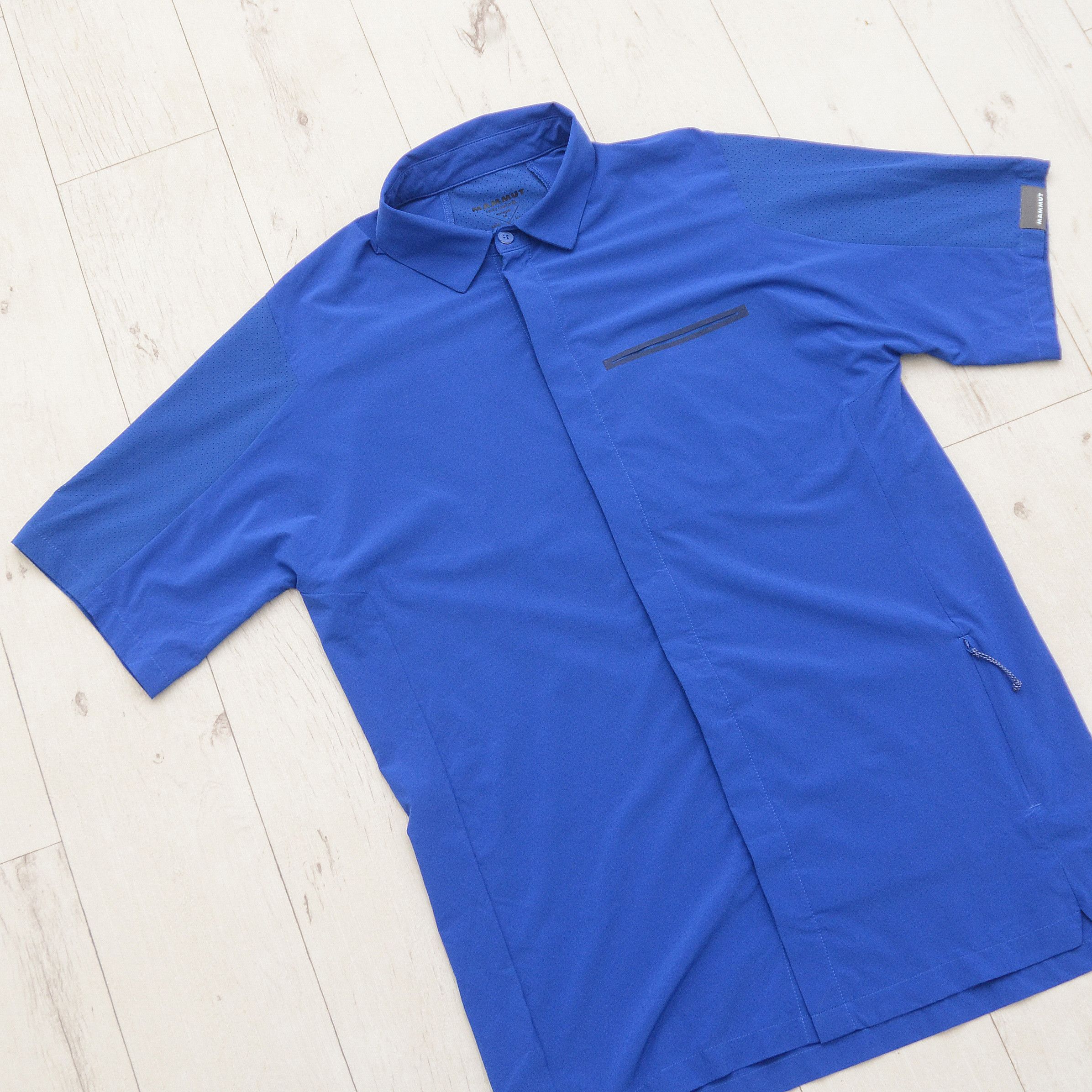 Mammut MAMMUT Crashiano Shirt SS19 Bright Blue Lightweight Outdoor Size US M / EU 48-50 / 2 - 3 Thumbnail