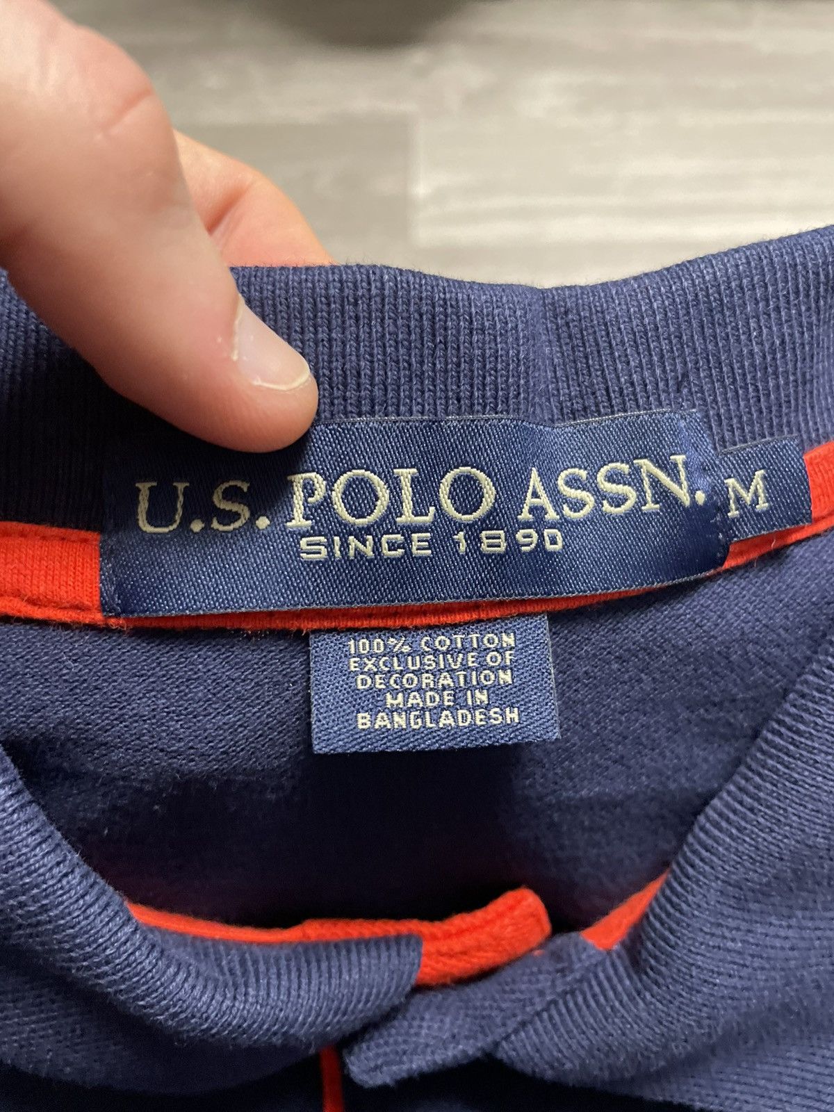 U.S. Polo Assn. Vintage US Polo Assn By Ralph Lauren Big Pony Polo Shirt Size US M / EU 48-50 / 2 - 8 Thumbnail