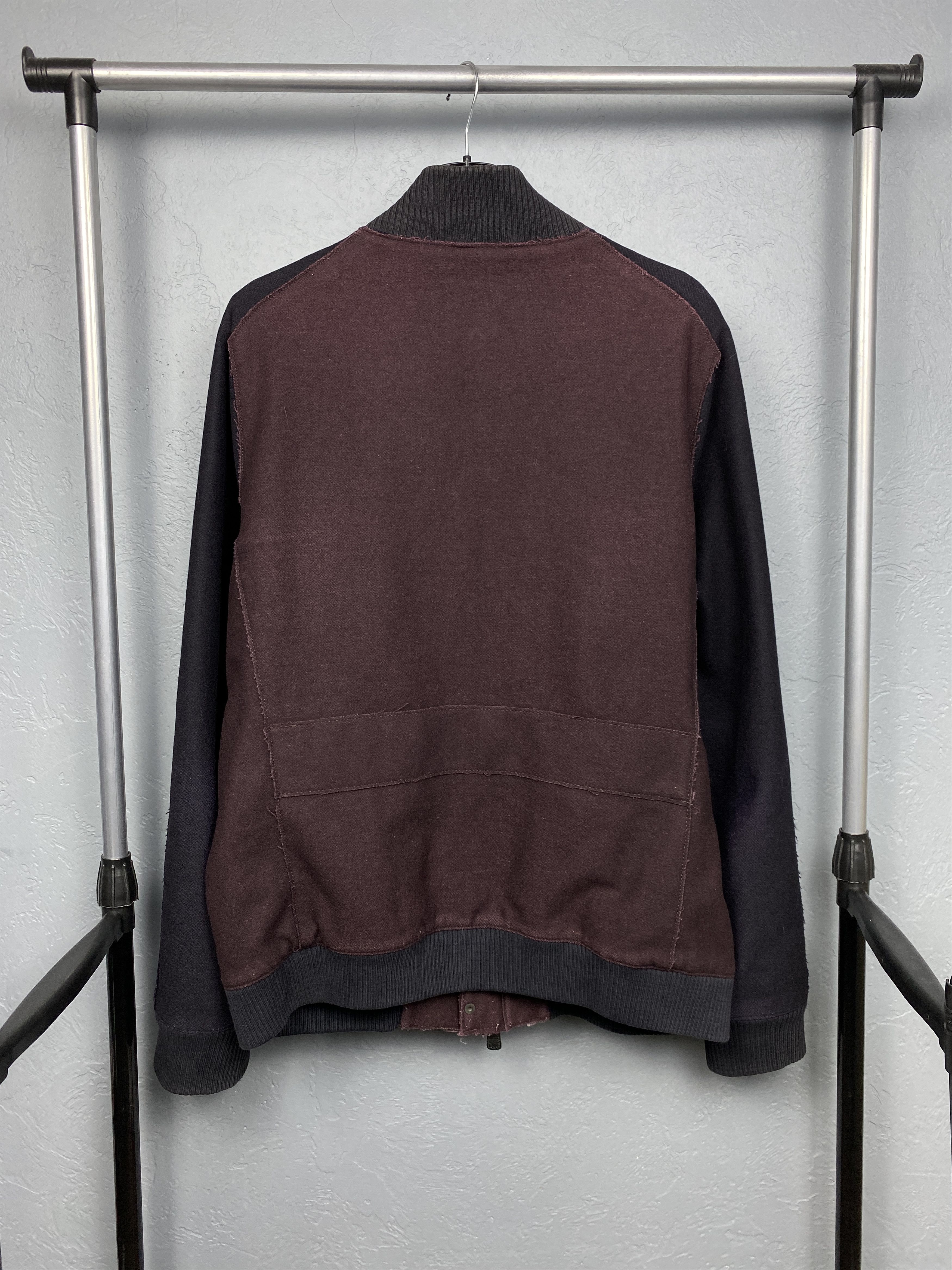 Allsaints Allsaints Vintage Mens Smythe Wool Bomber Jacket Size US L / EU 52-54 / 3 - 7 Thumbnail
