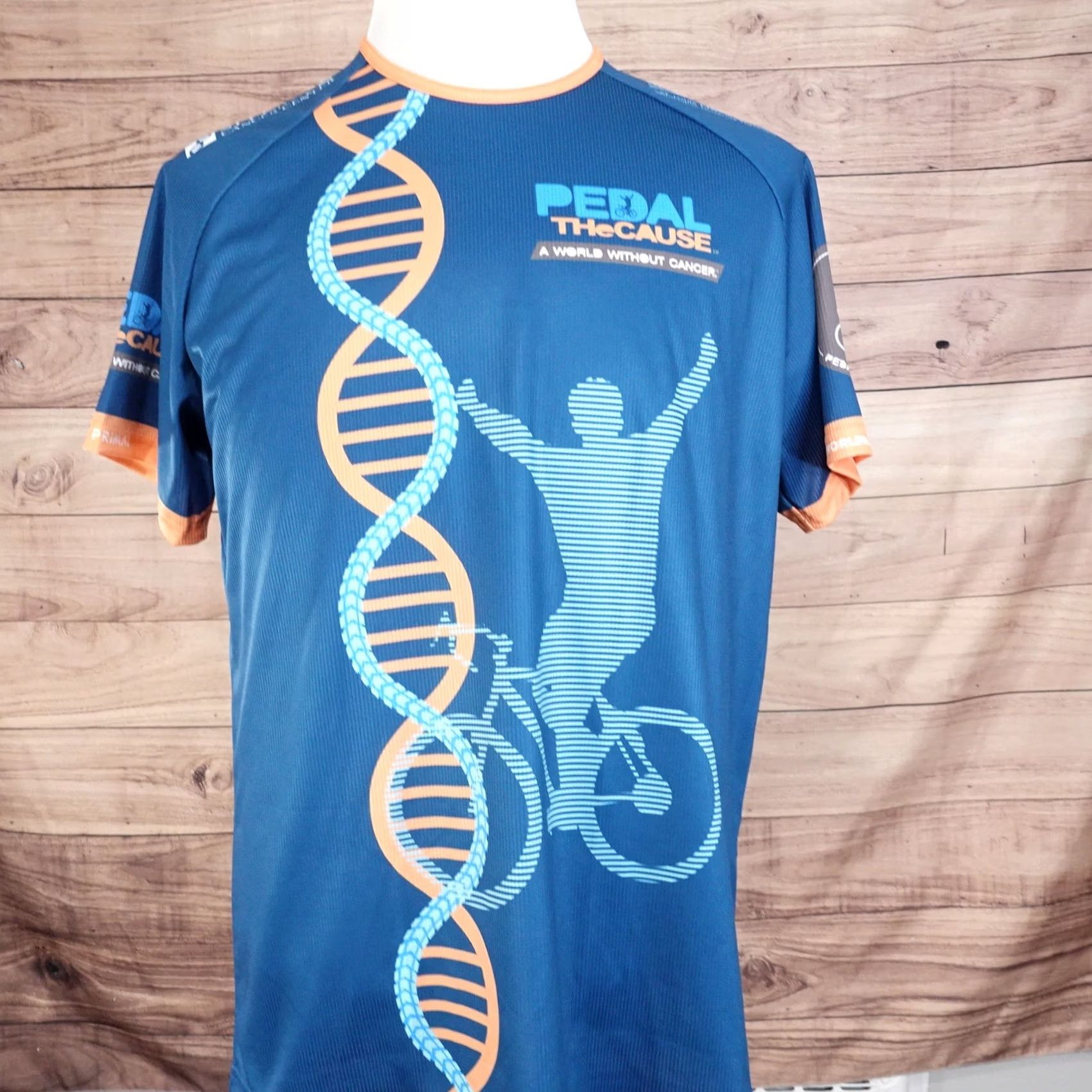Vintage PRIMAL MENS SHIRT Short Sleeve T SHIRT NWT Pedal for the Cause 2022 Blue Size L NEW! Size US L / EU 52-54 / 3 - 3 Thumbnail