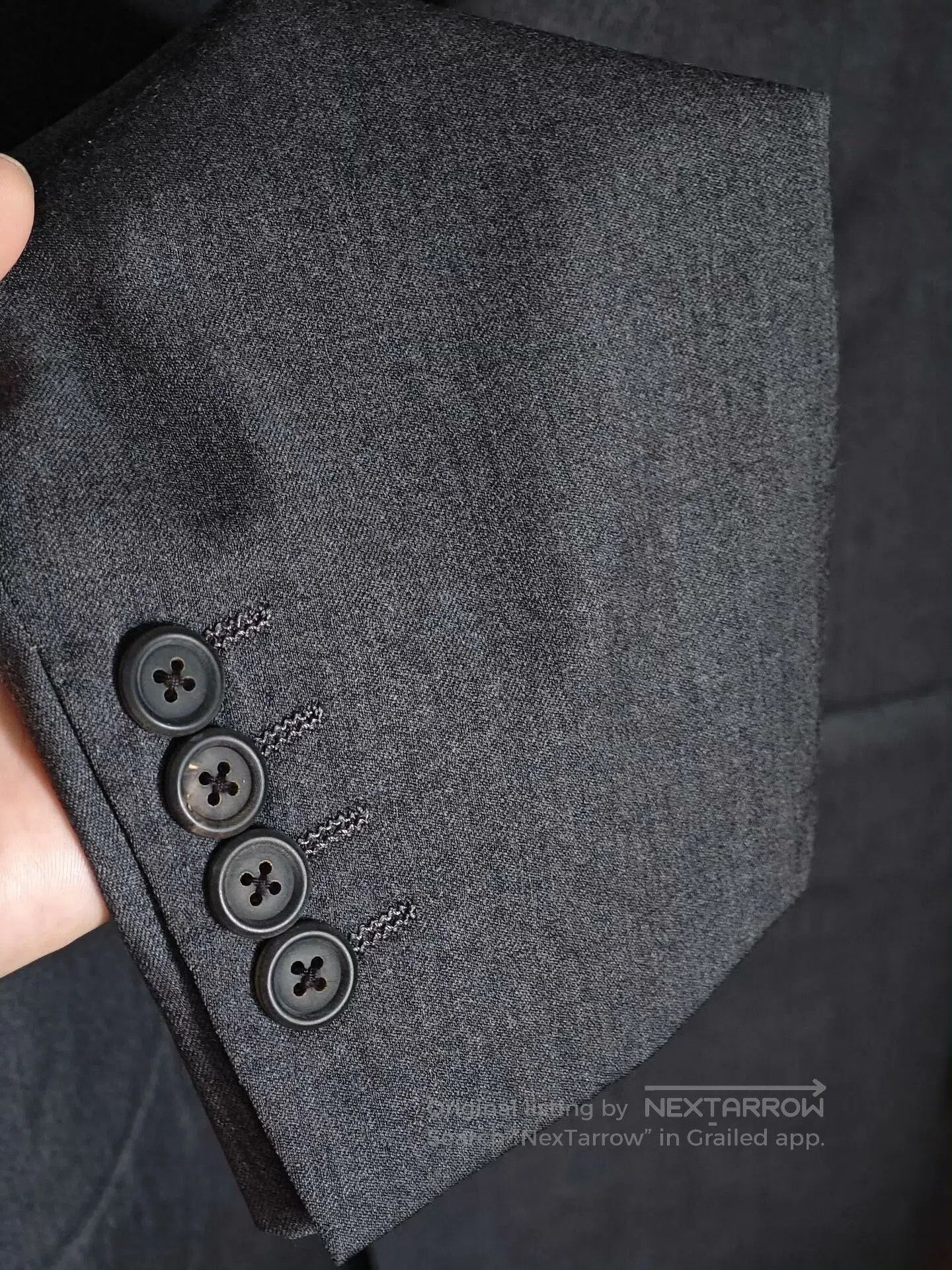 Ermenegildo Zegna Dunhill Gray Wool Blazer Jacket. Size US M / EU 48-50 / 2 - 4 Thumbnail