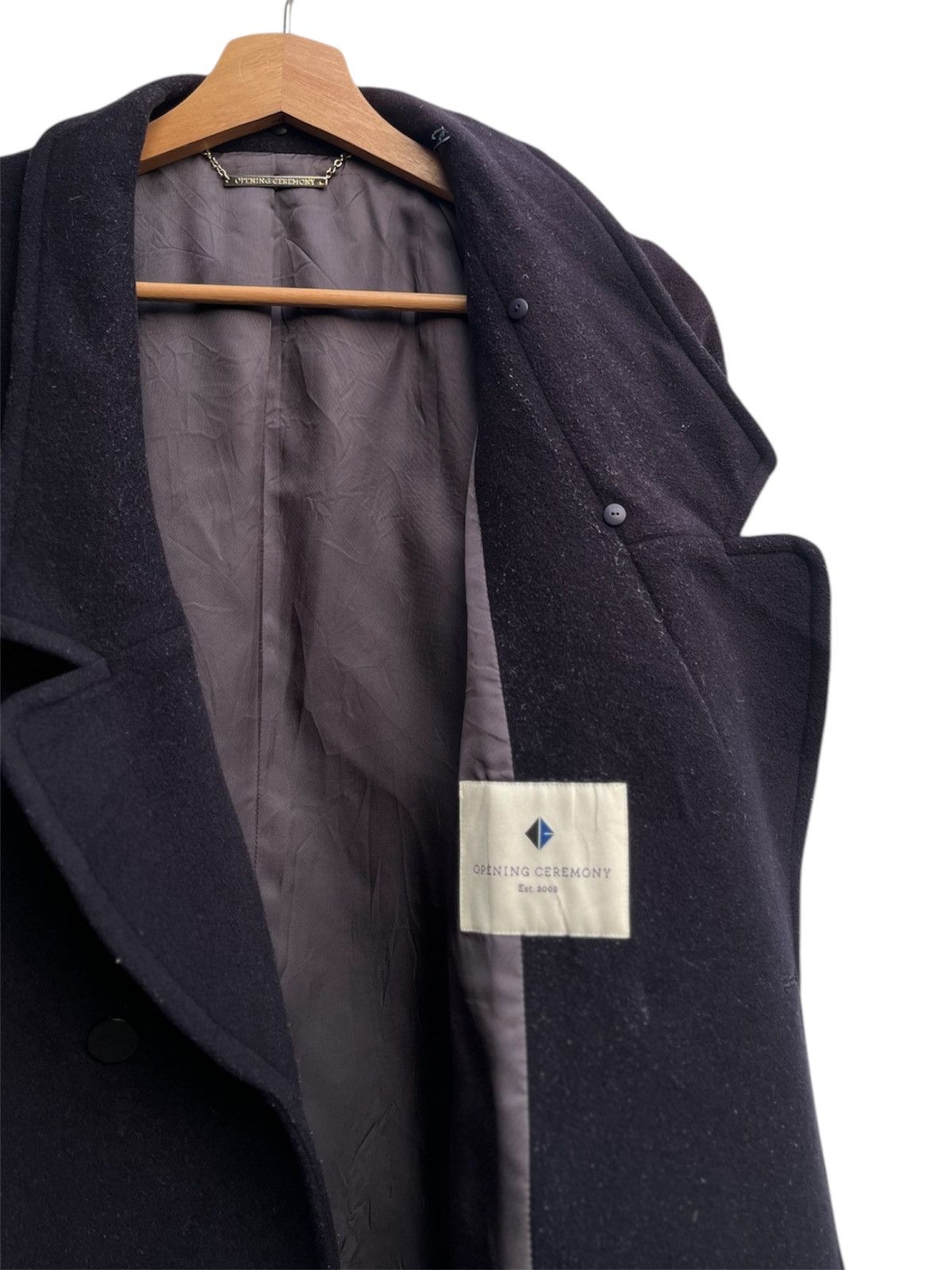 Opening Ceremony Opening Ceremony Double Breasted Cashmere Jacket Size S / US 4 / IT 40 - 8 Thumbnail