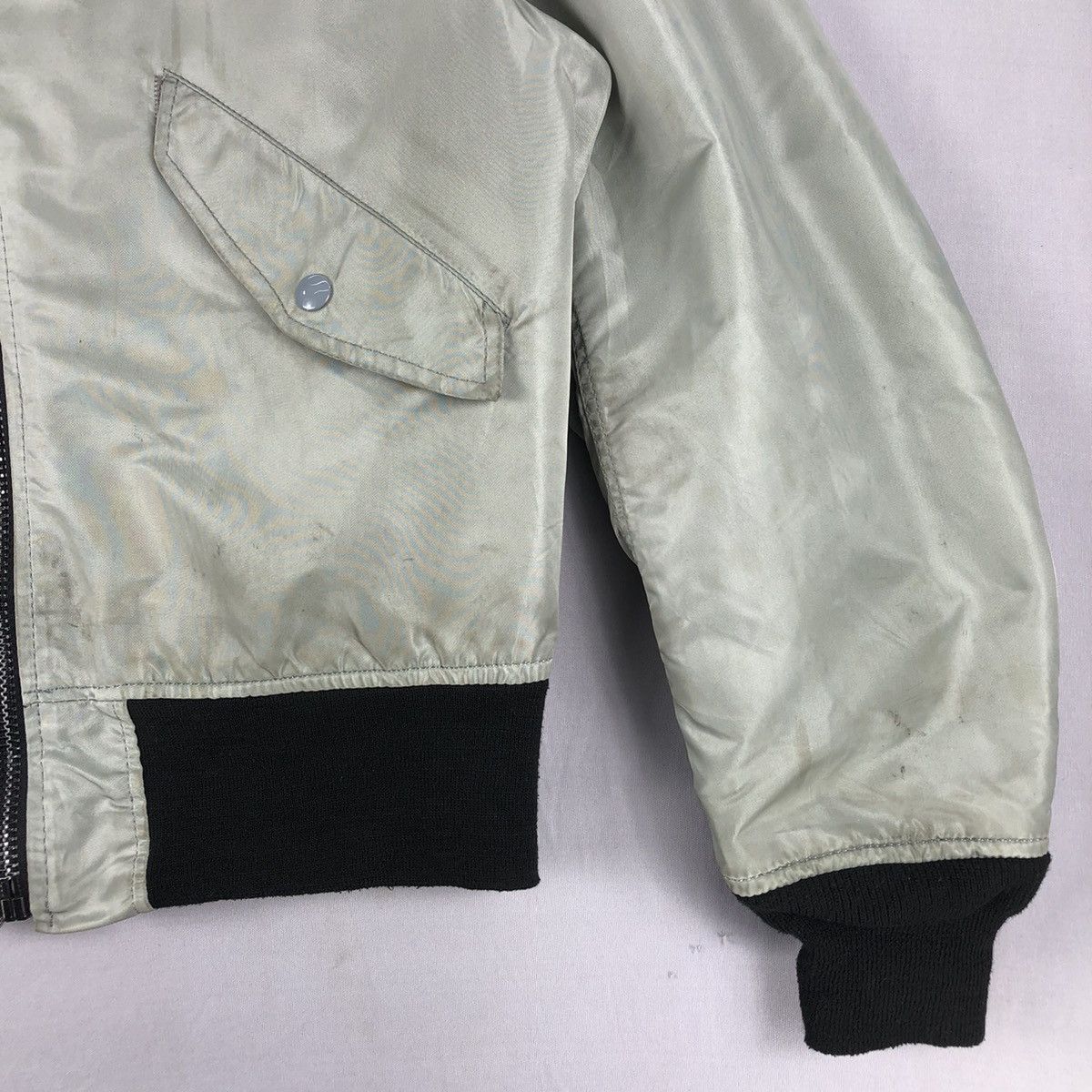 Alpha Industries Vintage Alpha Industries X Simpson Racing Team Bomber Jacket Size US M / EU 48-50 / 2 - 3 Thumbnail
