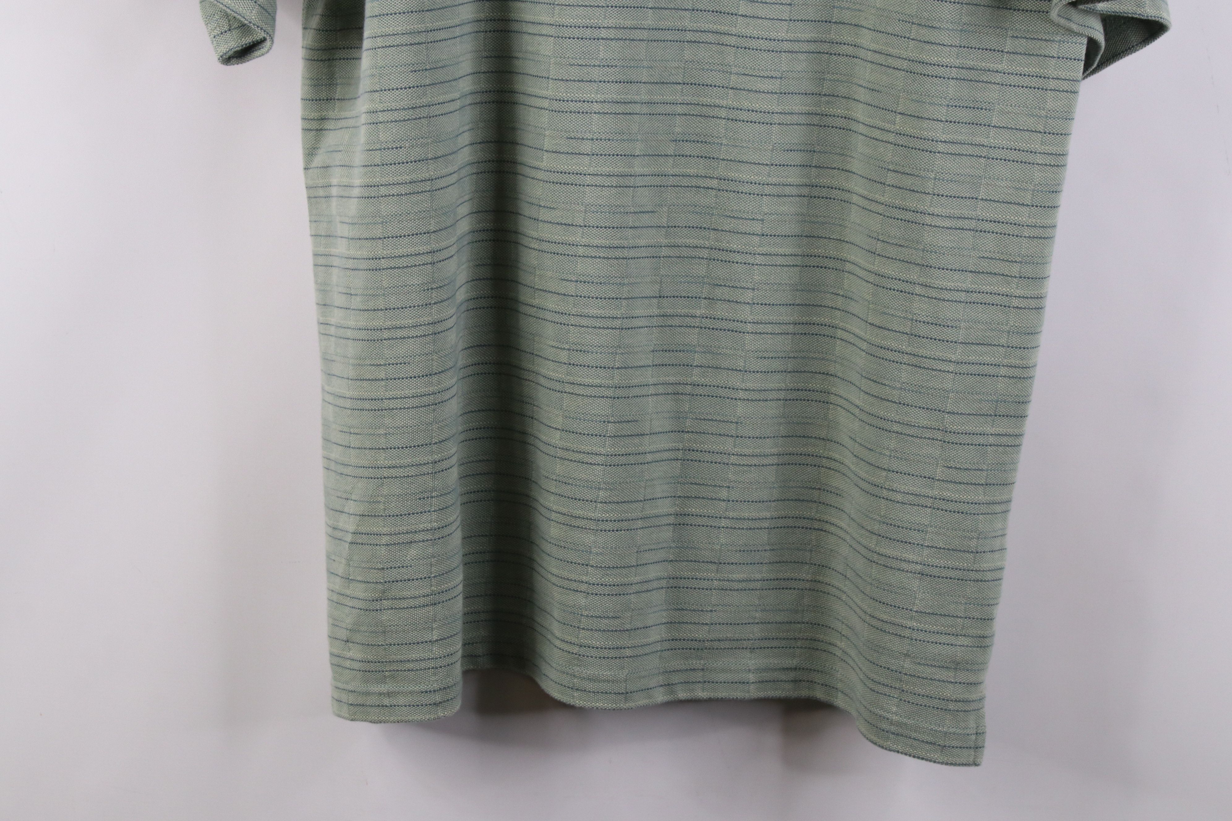 Vintage Vintage 90s Y2K Streetwear Checkered Knit Collared Golf Polo Size US L / EU 52-54 / 3 - 3 Thumbnail
