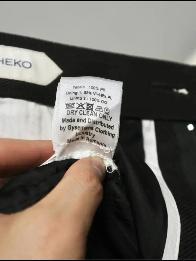 Namacheko Sz M Namacheko 21AW Runway Tailored Biker Trouser-2507 Size US 30 / EU 46 - 4 Thumbnail