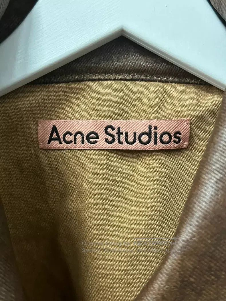 Acne Studios Acne Studios size:34 Brown denim jacket Size XS / US 0-2 / IT 36-38 - 6 Thumbnail