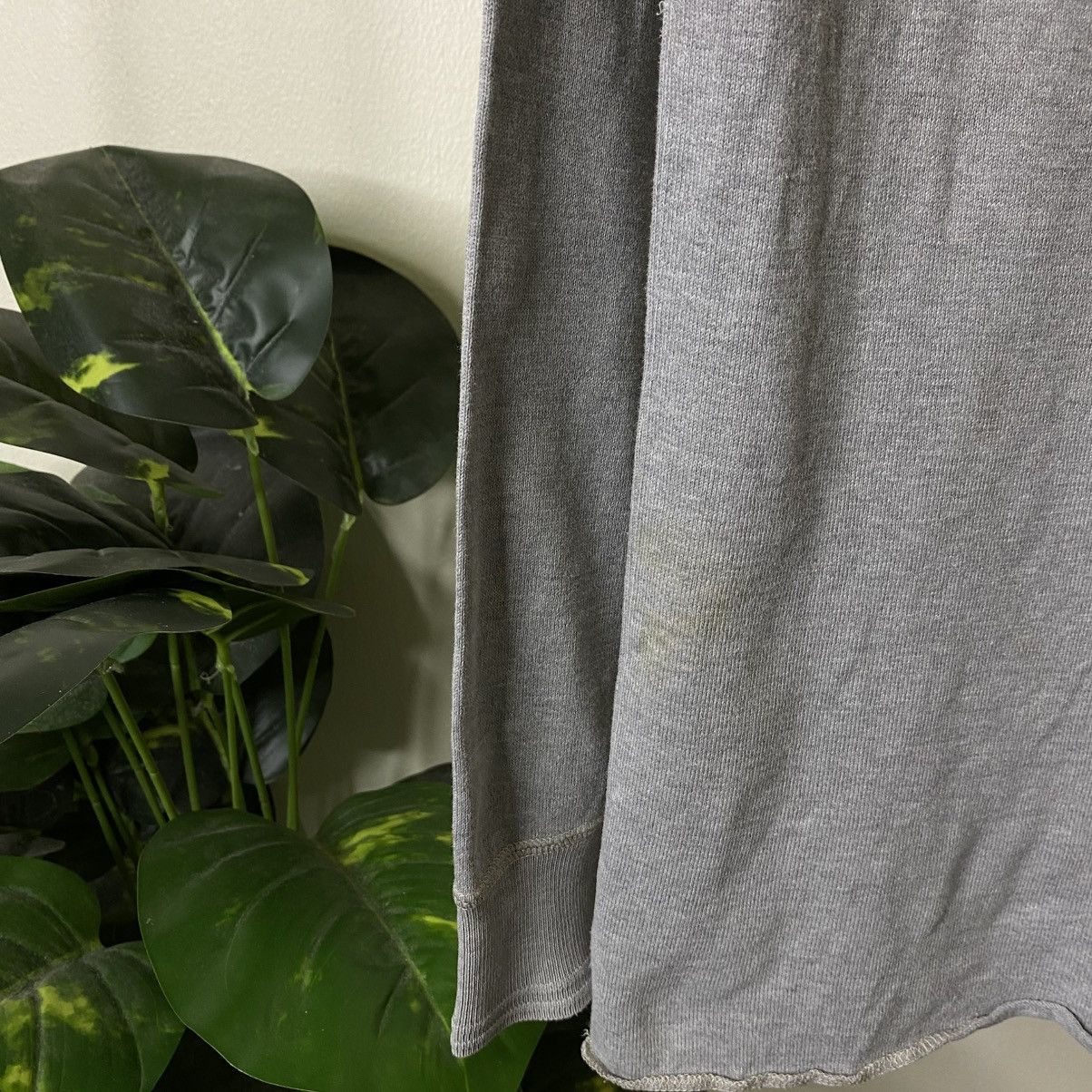 Pherrow's Grey Blank Crewneck LS T Shirt Size US M / EU 48-50 / 2 - 3 Thumbnail