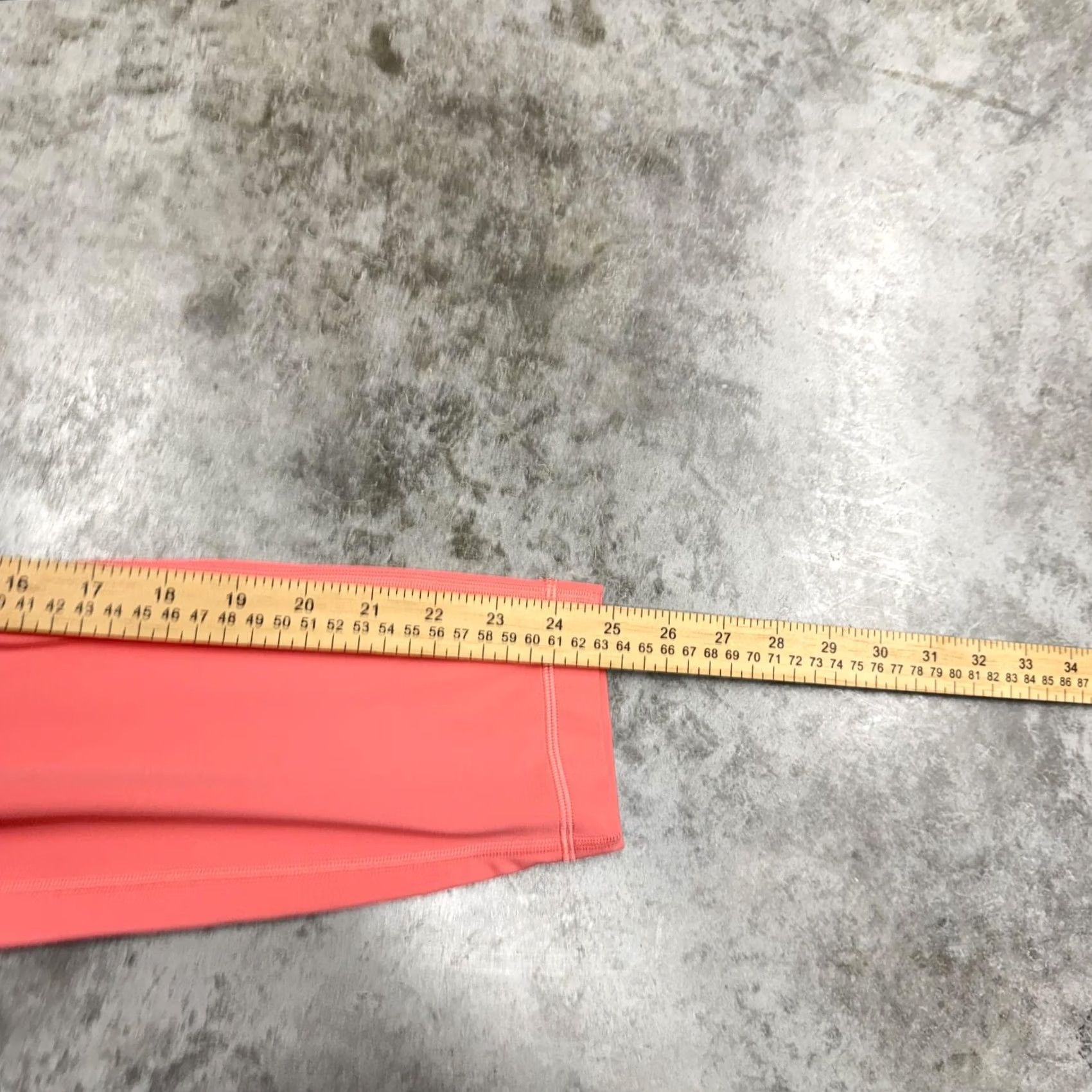 Lululemon Lululemon Leggings Womens 8 Pink High Rise Ankle Yoga Athletic Stretch Pants Size 30" / US 8 / IT 44 - 6 Thumbnail