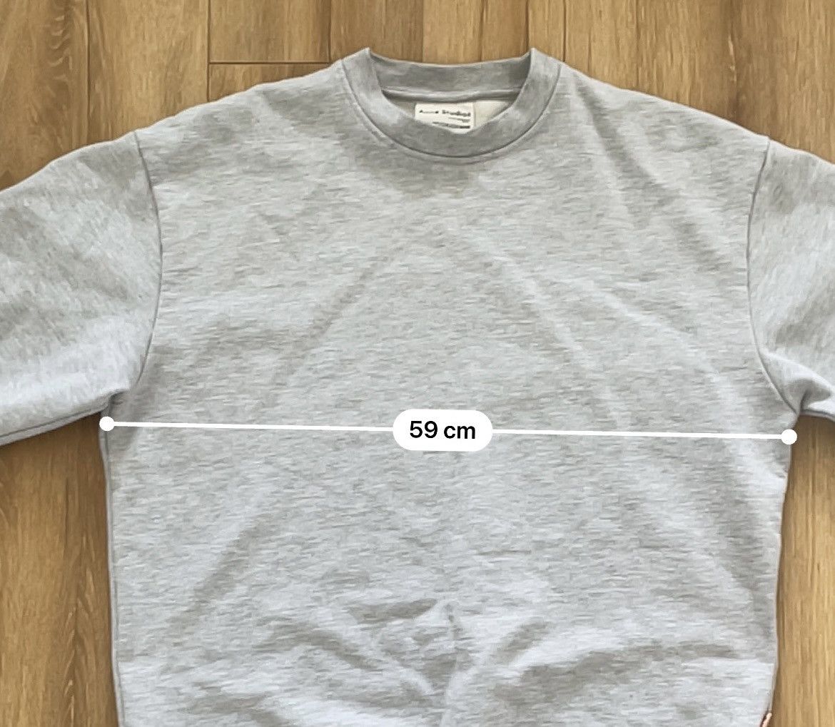 Acne Studios Acne Studios Grey Crewneck Sweatshirt Old Money Size US M / EU 48-50 / 2 - 7 Thumbnail