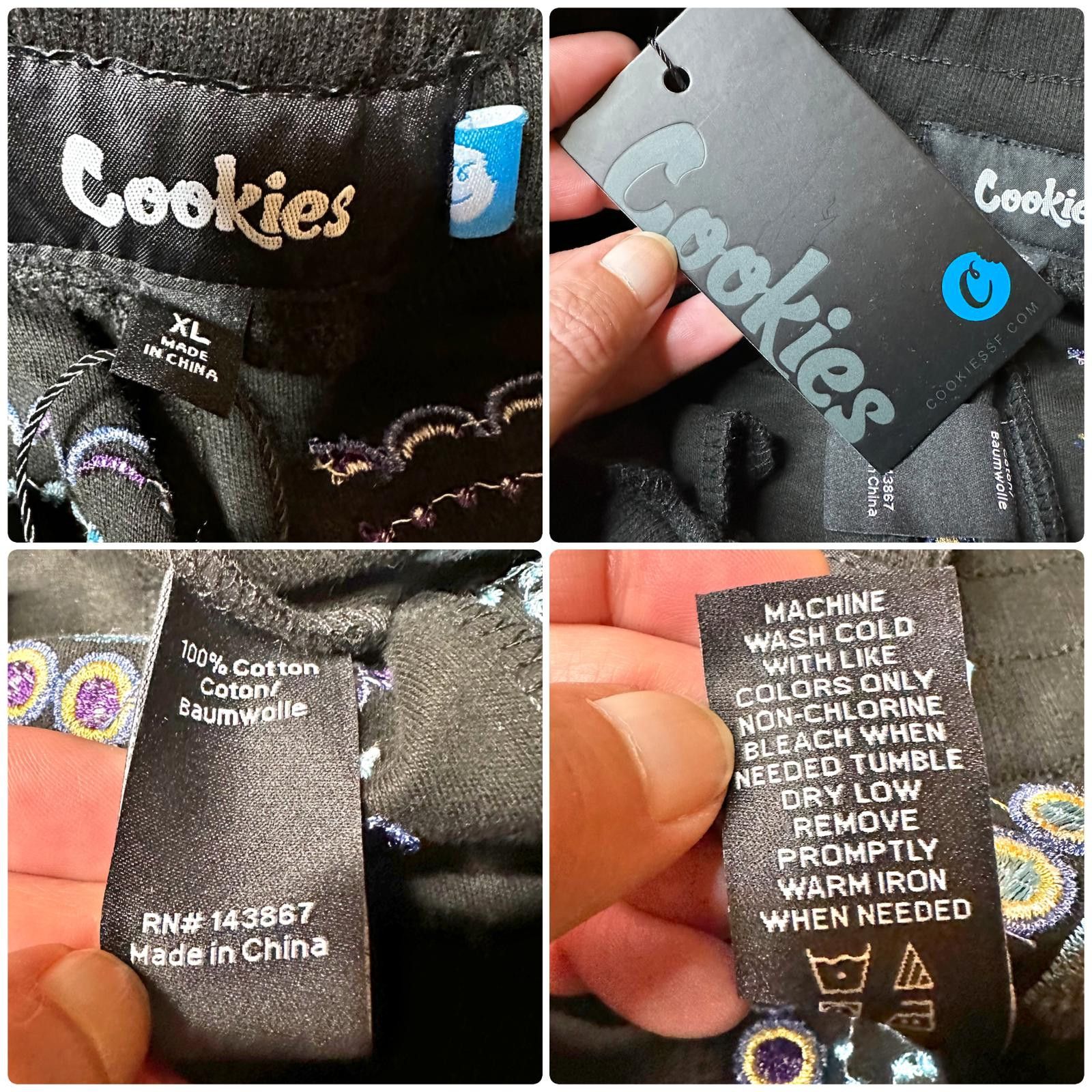 Cookies NWT Cookies Worldwide Paisley Jogger Sweatpants Mens XL Size US 36 / EU 52 - 8 Thumbnail