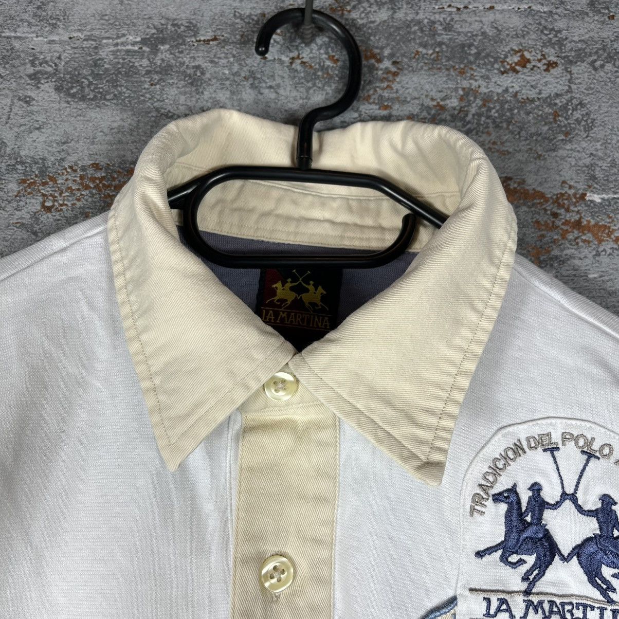 La Martina La Martina Polo Rugby T shirt Long Sleeve Size US XL / EU 56 / 4 - 4 Thumbnail