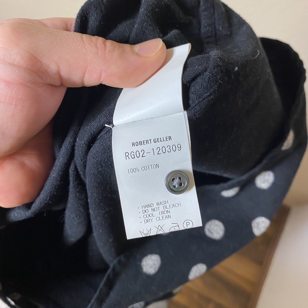 Robert Geller Rare Shirt Robert Geller Moon Monogram/Made in Japan Size US S / EU 44-46 / 1 - 14 Thumbnail