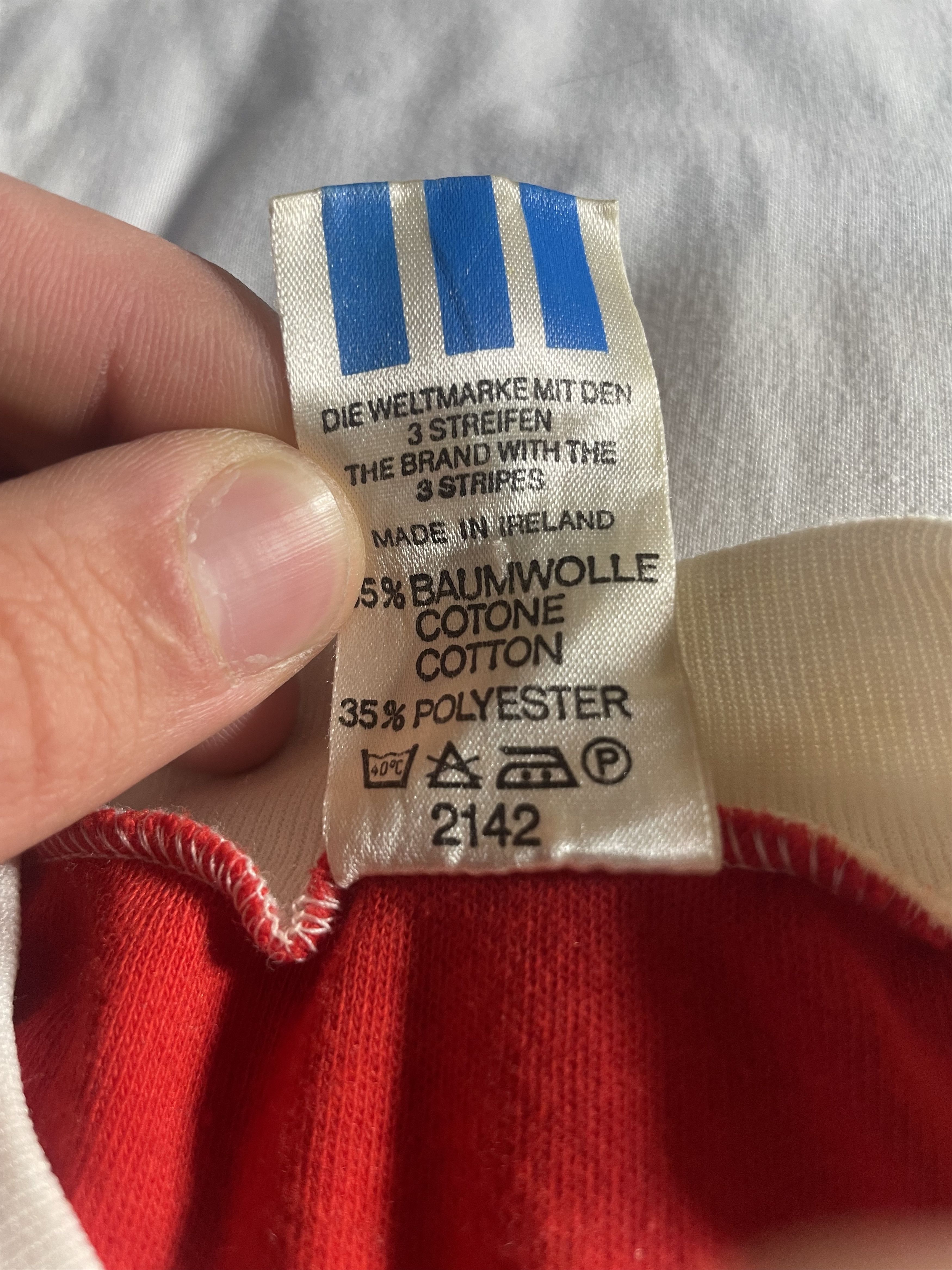 Adidas Vintage Adidas Longsleeve Size US XL / EU 56 / 4 - 5 Thumbnail