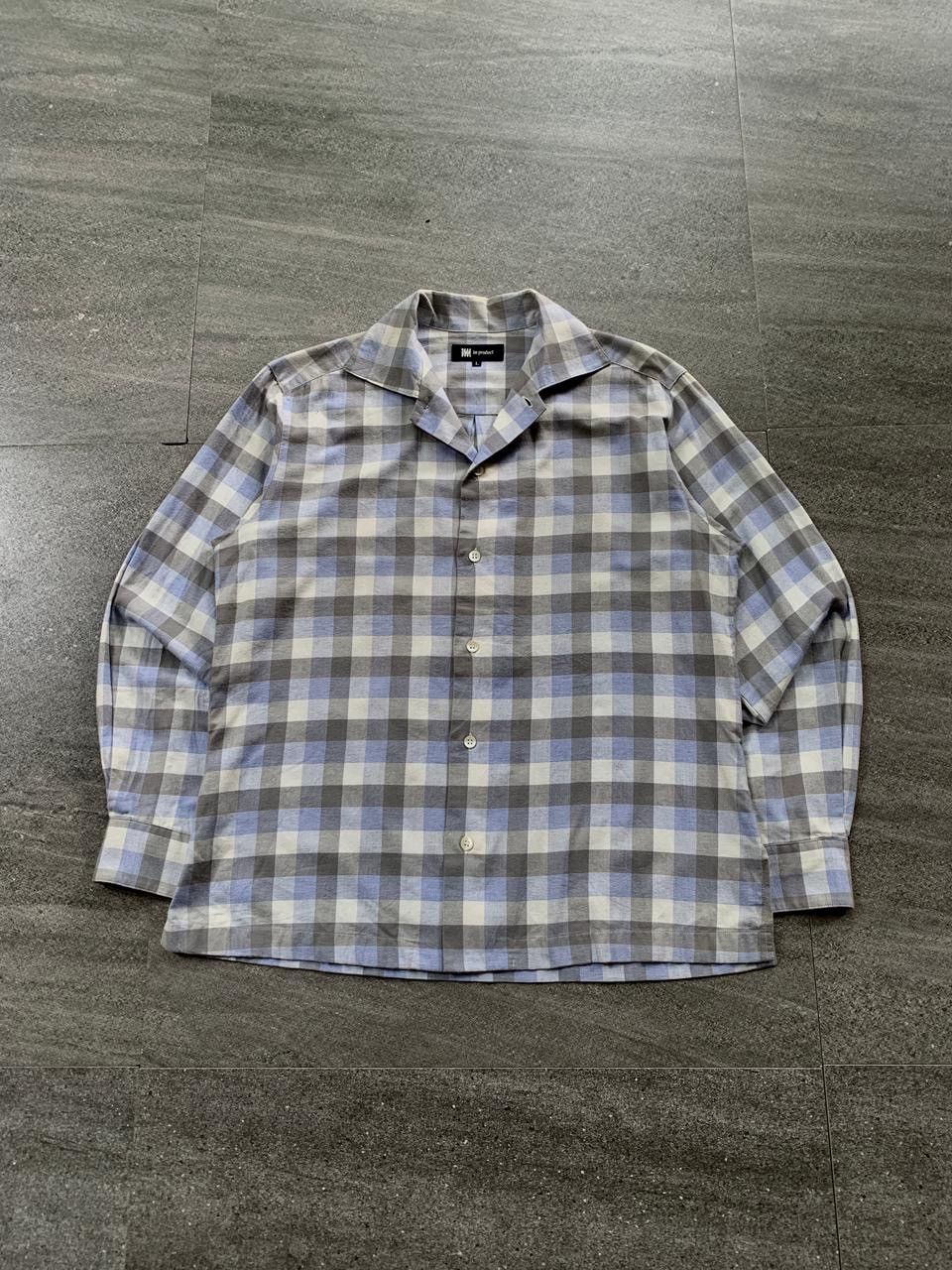 Issey Miyake Plaid Camp Collar Shirts Size US M / EU 48-50 / 2 - 1 Thumbnail