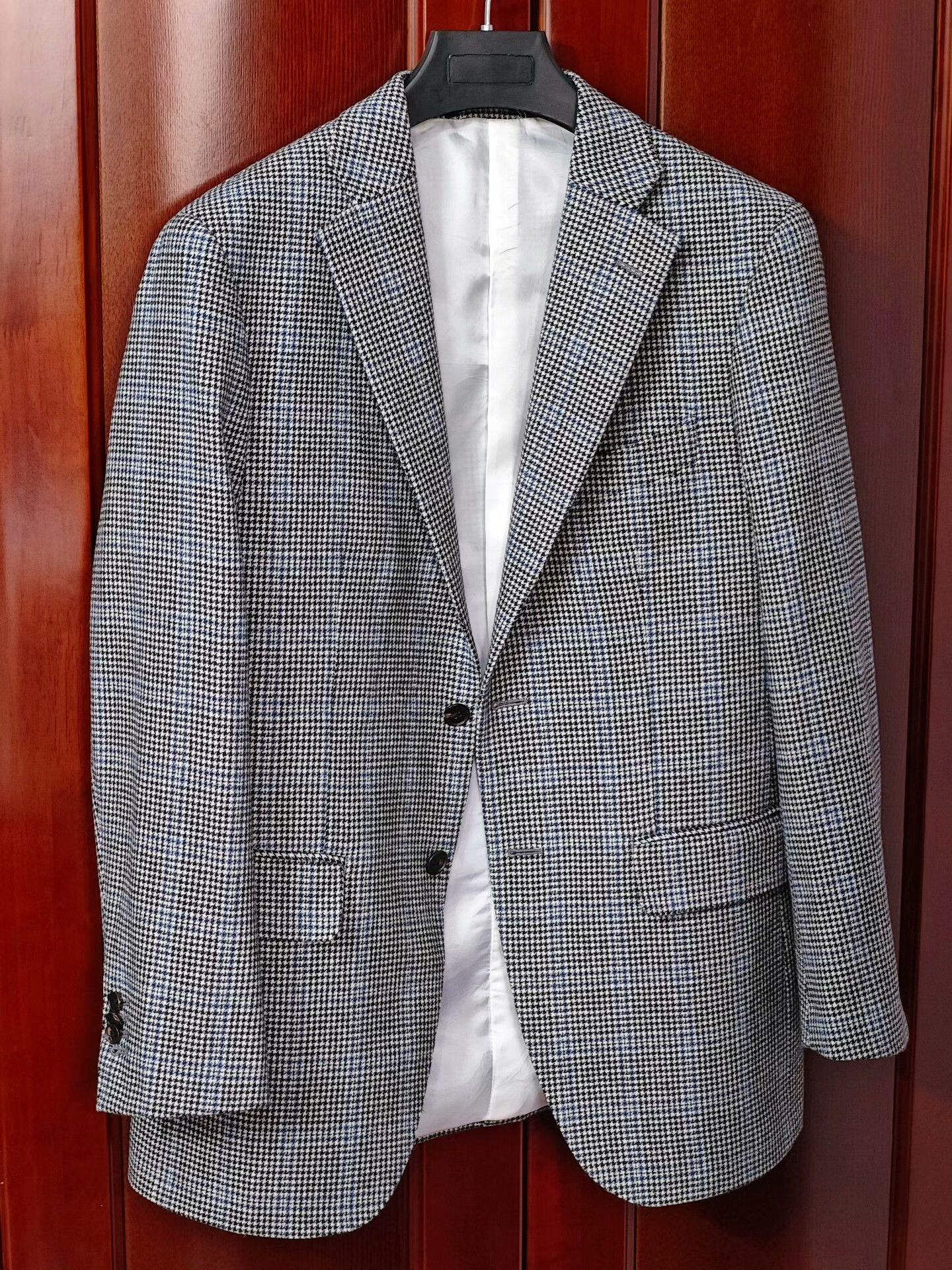 Japanese Brand Italian Wool Cashmere Blend Suit Jacket Size US M / EU 48-50 / 2 - 1 Thumbnail