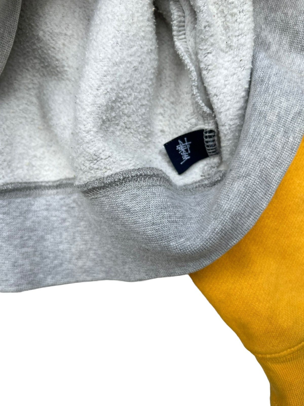 Stussy × Vintage Vintage 90s Stussy Hoodie Distressed Zipup Baggy Hoodie Size US XL / EU 56 / 4 - 9 Thumbnail