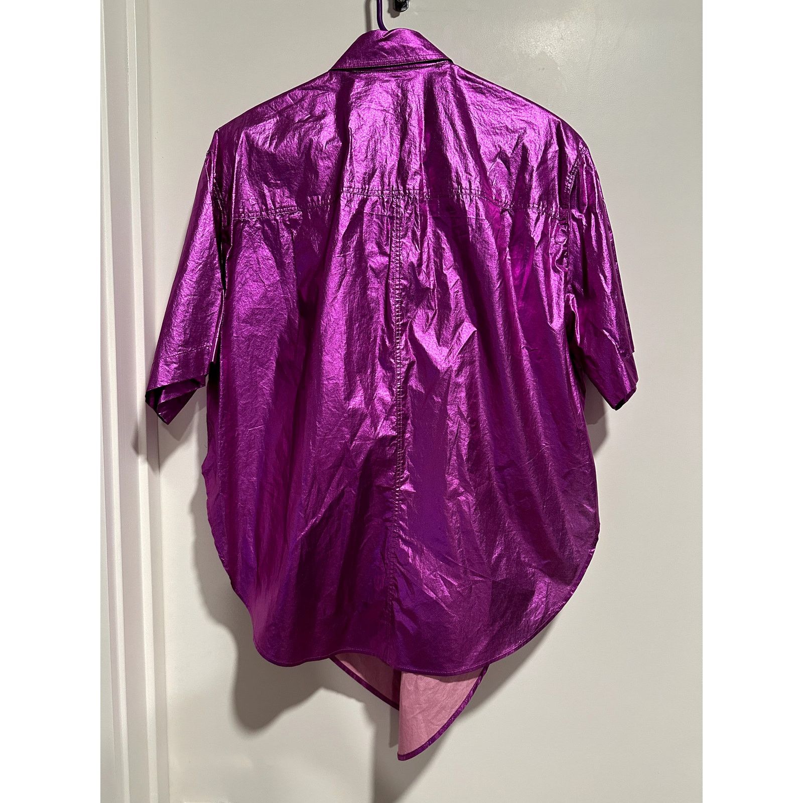 Isabel Marant Isabel Marant Giliggy Metallic Cotton Shirt sz 38 Size S / US 4 / IT 40 - 3 Thumbnail