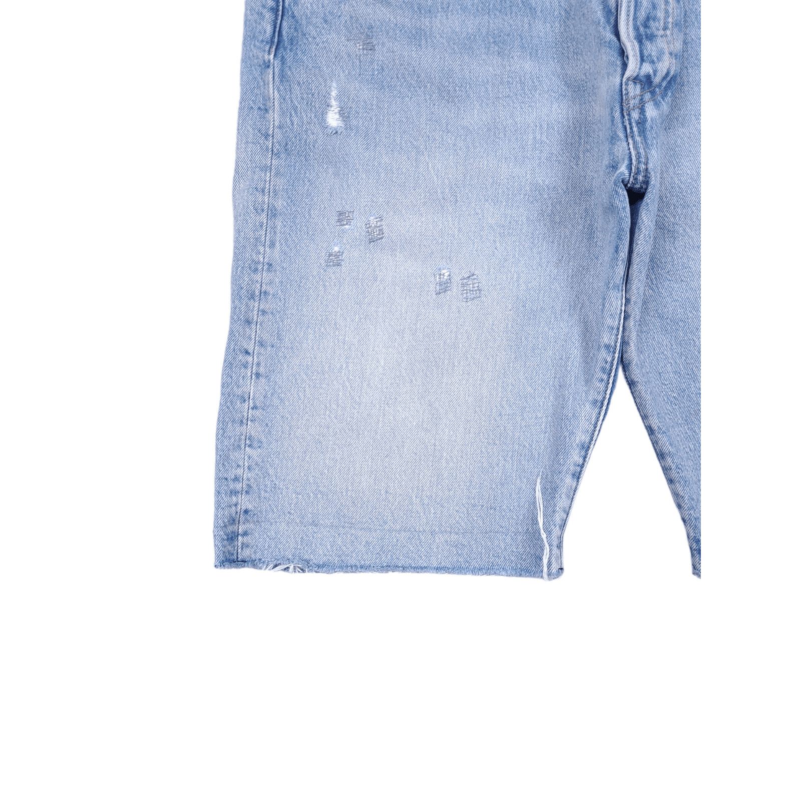 Levi's × Levi's Vintage Clothing Vintage Levis 501 Distressed Ripped Shorts Denim Jorts Size US 36 / EU 52 - 3 Thumbnail