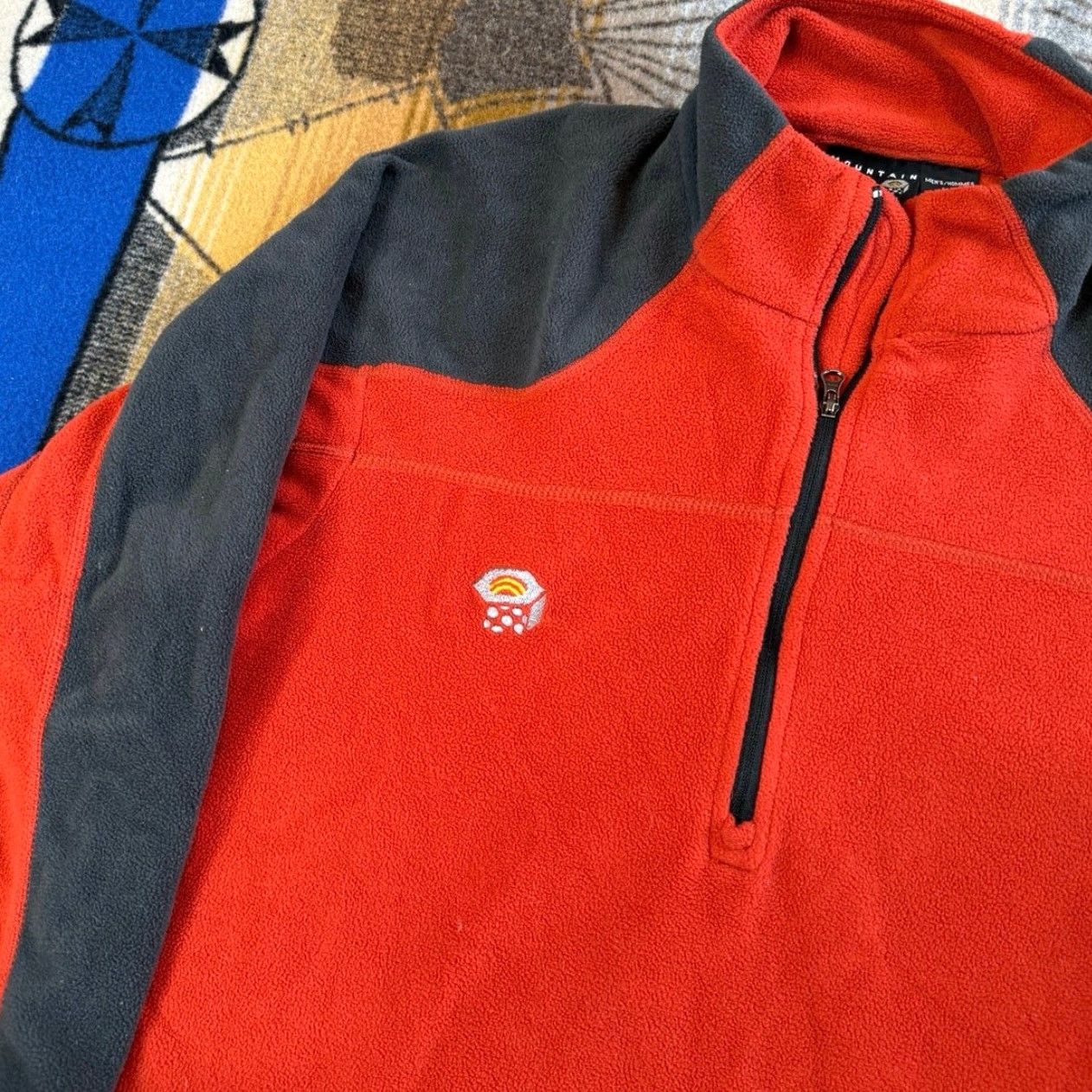 Mountain Hardwear Mountain Hardwear Fleece Shirt Zip Orange M Mens 1/4 Zip Hiking Outdoor Polyester Regular Size Medium Color Orange Size US M / EU 48-50 / 2 - 4 Thumbnail