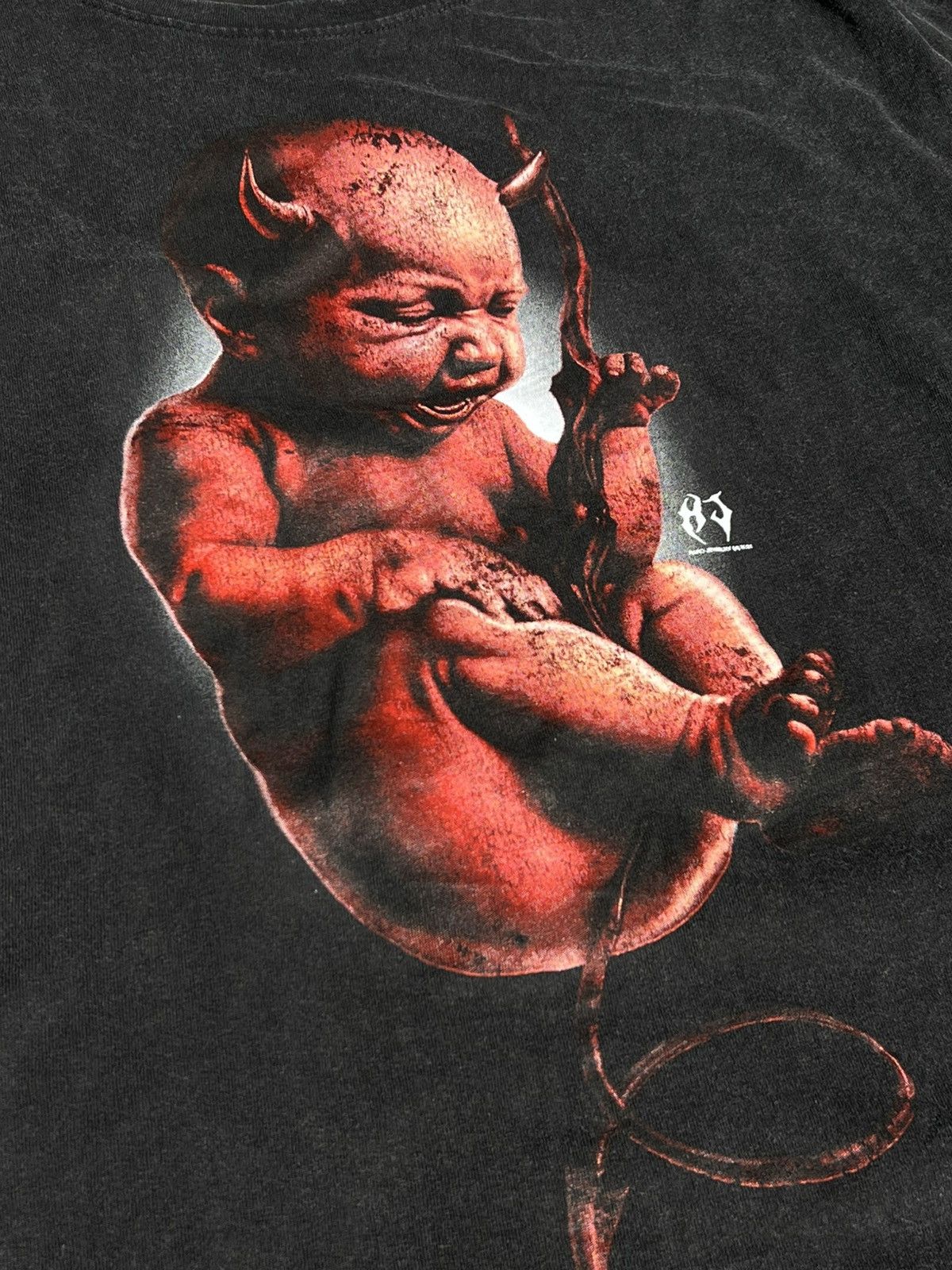 Other Hard Jewelry Satan Baby Tee Size US L / EU 52-54 / 3 - 3 Thumbnail