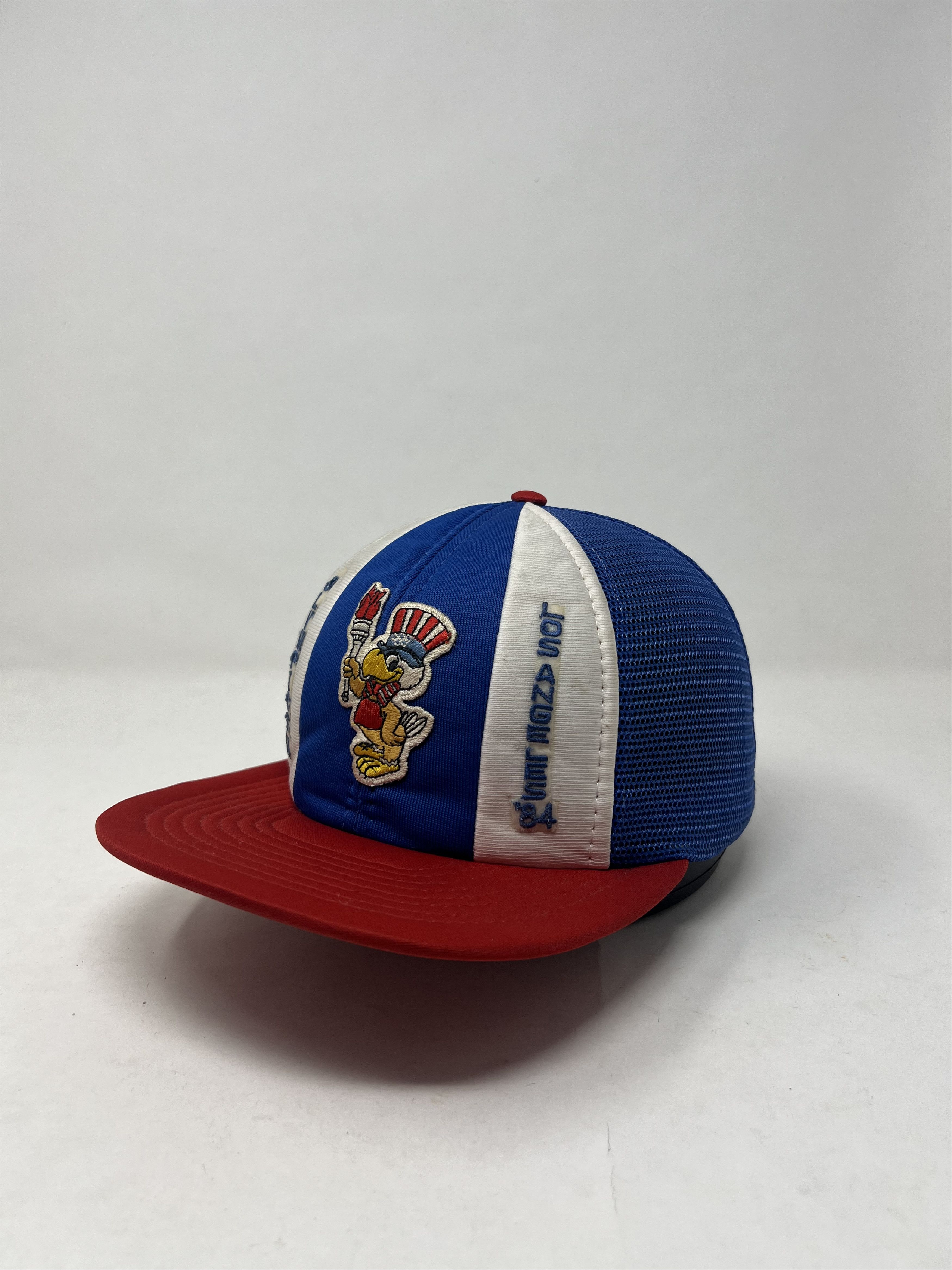 USA Olympics Vintage Los Angeles Olympic 84 Trucker Hat Size ONE SIZE - 1 Thumbnail
