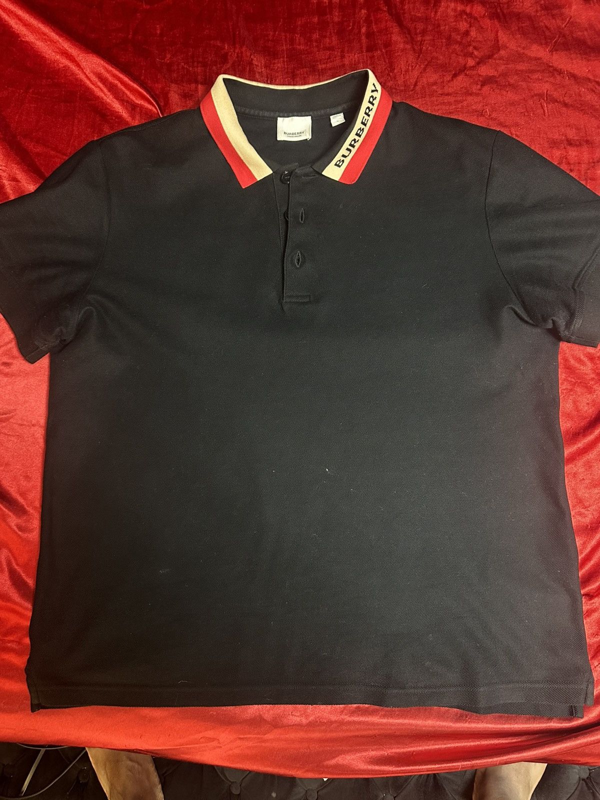 Burberry × Designer Burberry Polo Shirt Size US L / EU 52-54 / 3 - 1 Thumbnail