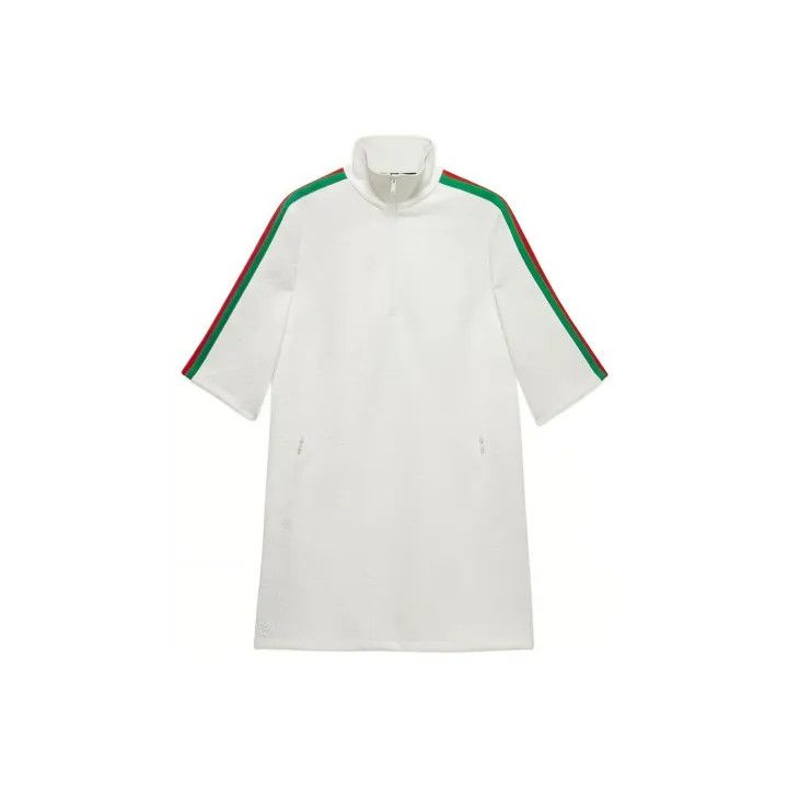 Gucci Gucci SS22 Striped Short Sleeve Dress Size XXS / US 00 / IT 34 - 1 Thumbnail