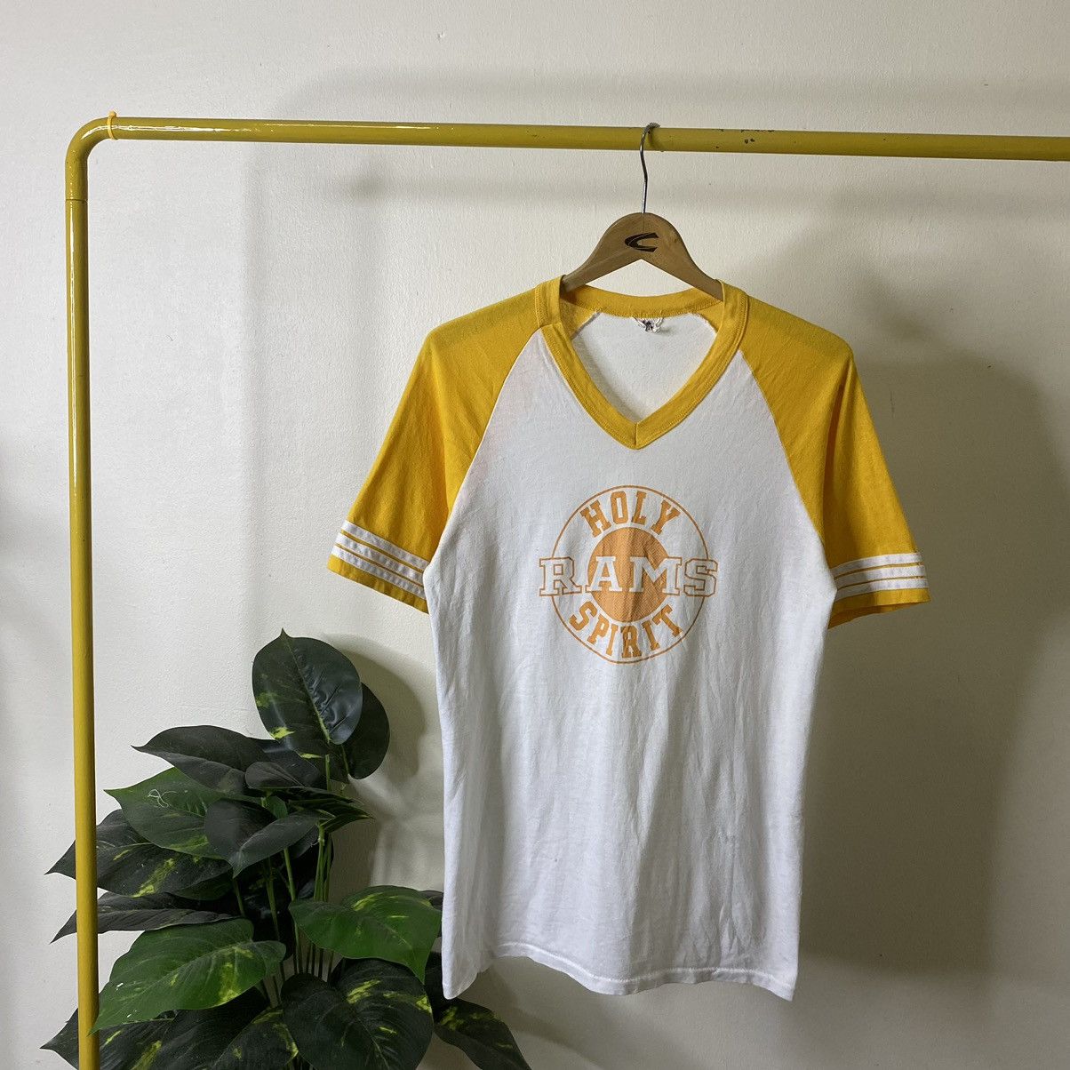 Majestic Vintage 1980s Los Angeles Rams NFL Streetwear Tee Size US M / EU 48-50 / 2 - 1 Thumbnail