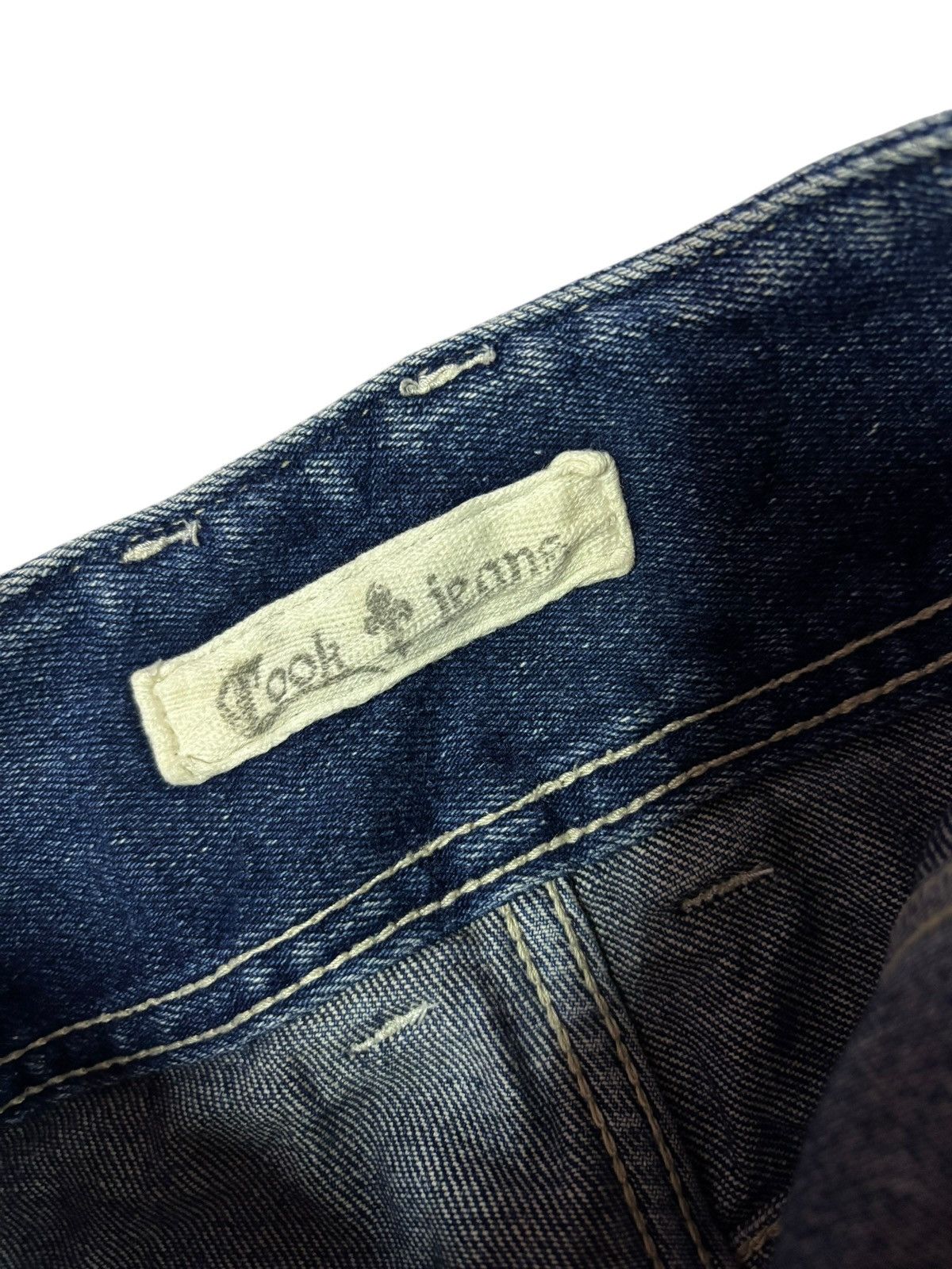 Japanese Brand Vtg Look Japan Distressed Jeans Size US 32 / EU 48 - 11 Thumbnail