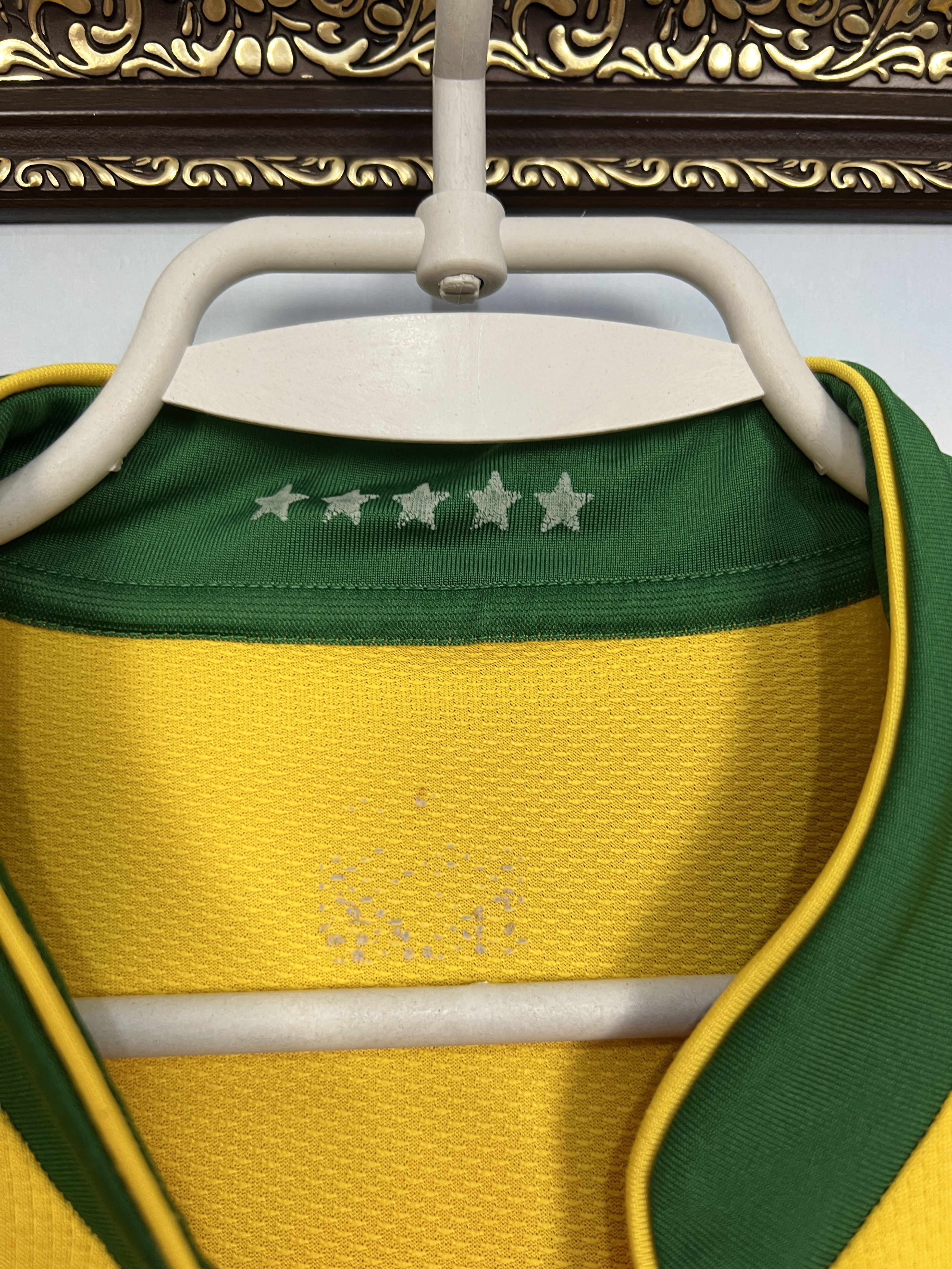 Nike Brazil football shirt Soccer Nike Jersey National Trikot Size US M / EU 48-50 / 2 - 6 Thumbnail