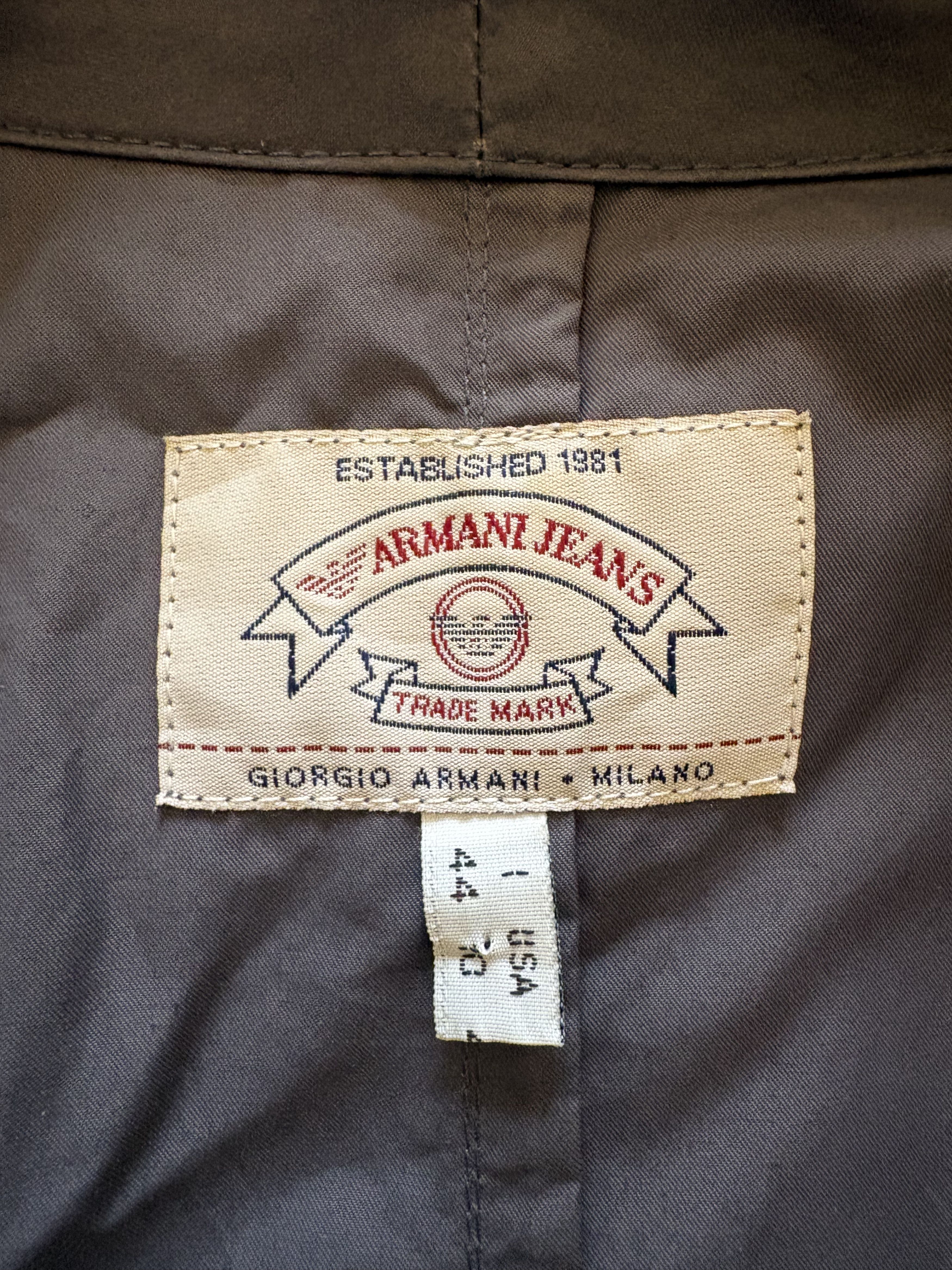 Armani Armani Jeans Coat Size US S / EU 44-46 / 1 - 5 Thumbnail