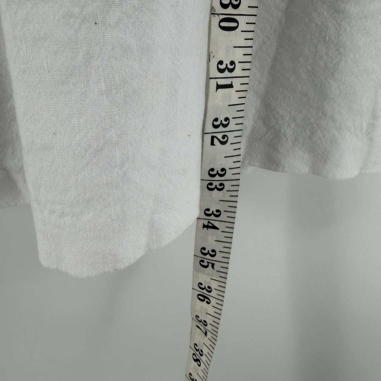 Alice + Olivia Alice + Olivia white linen mini dress Size 6 Size M / US 6-8 / IT 42-44 - 7 Thumbnail