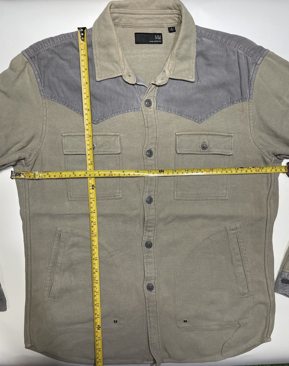 Undercover Uniqlo Undercover UU Multi pocket Flannel LongSleeve utility Size US L / EU 52-54 / 3 - 5 Thumbnail