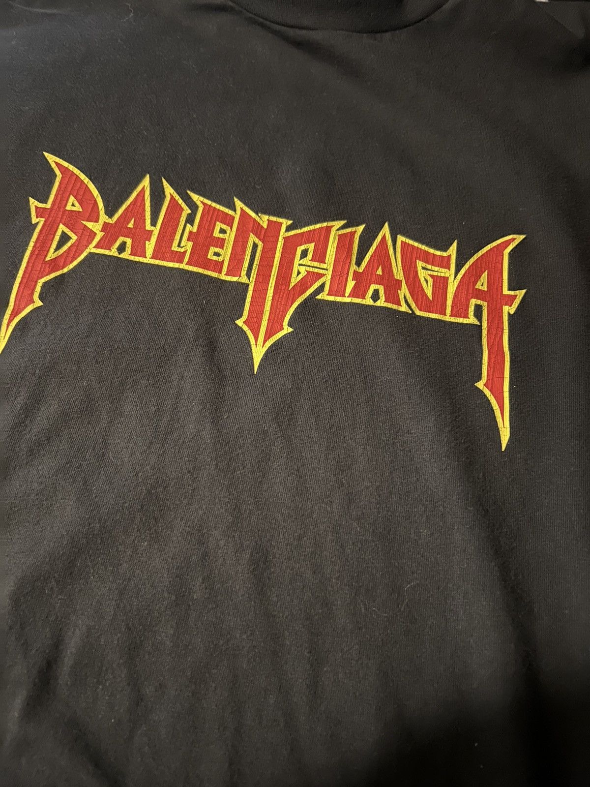 Balenciaga Balenciaga Metal Oversized Tee Size US S / EU 44-46 / 1 - 7 Thumbnail
