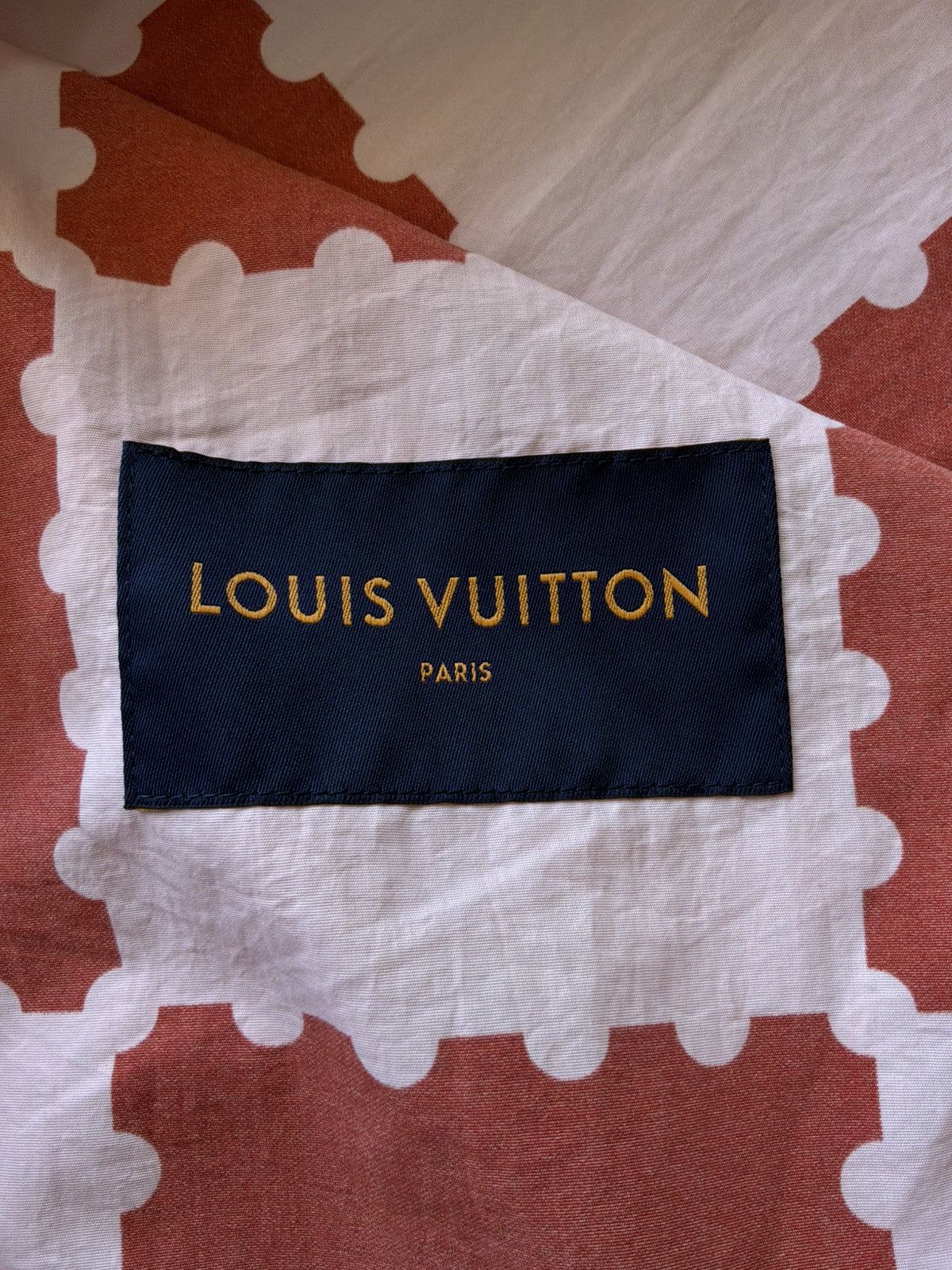Louis Vuitton × Nigo Louis Vuitton x Human Made Red & White Checkered Windbreaker Size US M / EU 48-50 / 2 - 22 Thumbnail
