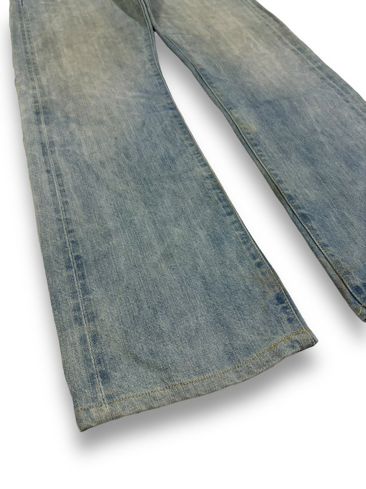 Undercover × Uniqlo Vintage Y2K Uniqlo UJ Selvedge Mud Washed Loose Jeans Size US 34 / EU 50 - 10 Thumbnail