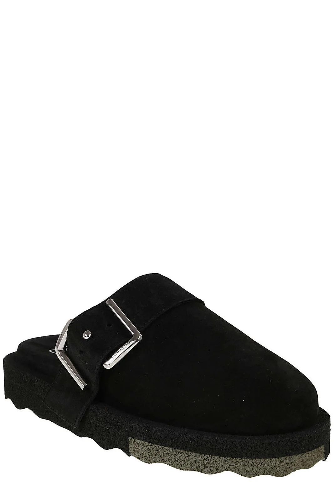 Off-White o1y0225 Mules in Black Size US 7 / EU 40 - 2 Thumbnail