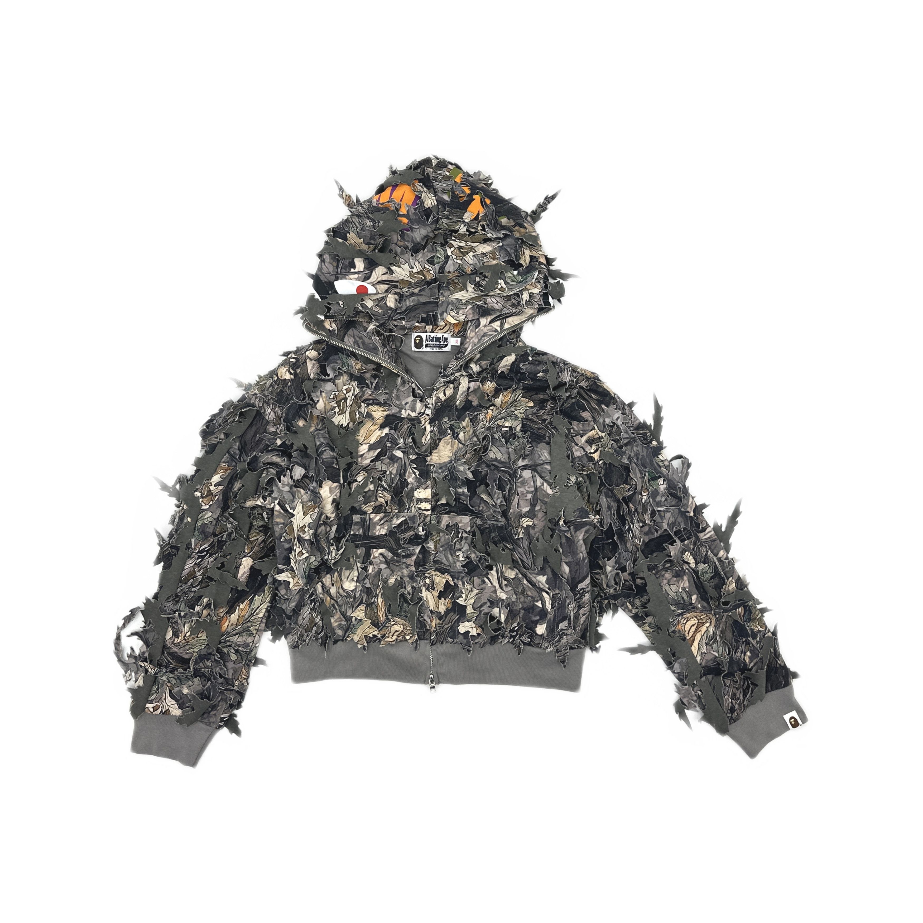 Bape A Bathing Ape Tree Edge Camo Shark Hoodie Size XS Size US XS / EU 42 / 0 - 1 Thumbnail