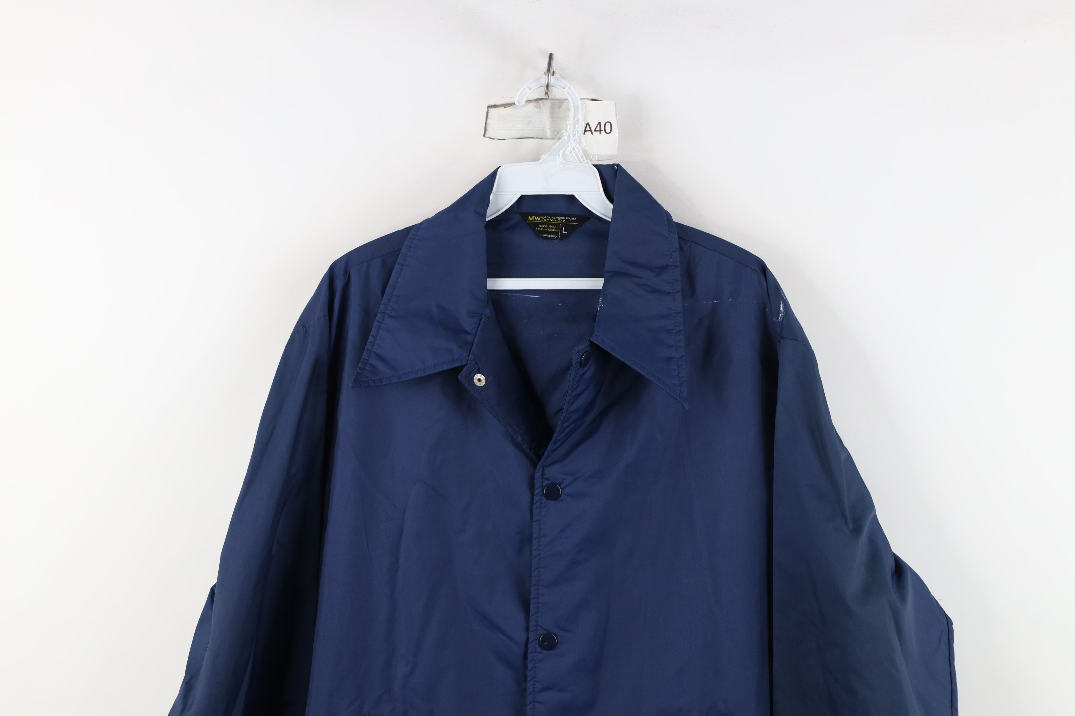 Vintage Vintage 70s Streetwear Coach Coaches Windbreaker Jacket Size US L / EU 52-54 / 3 - 2 Thumbnail
