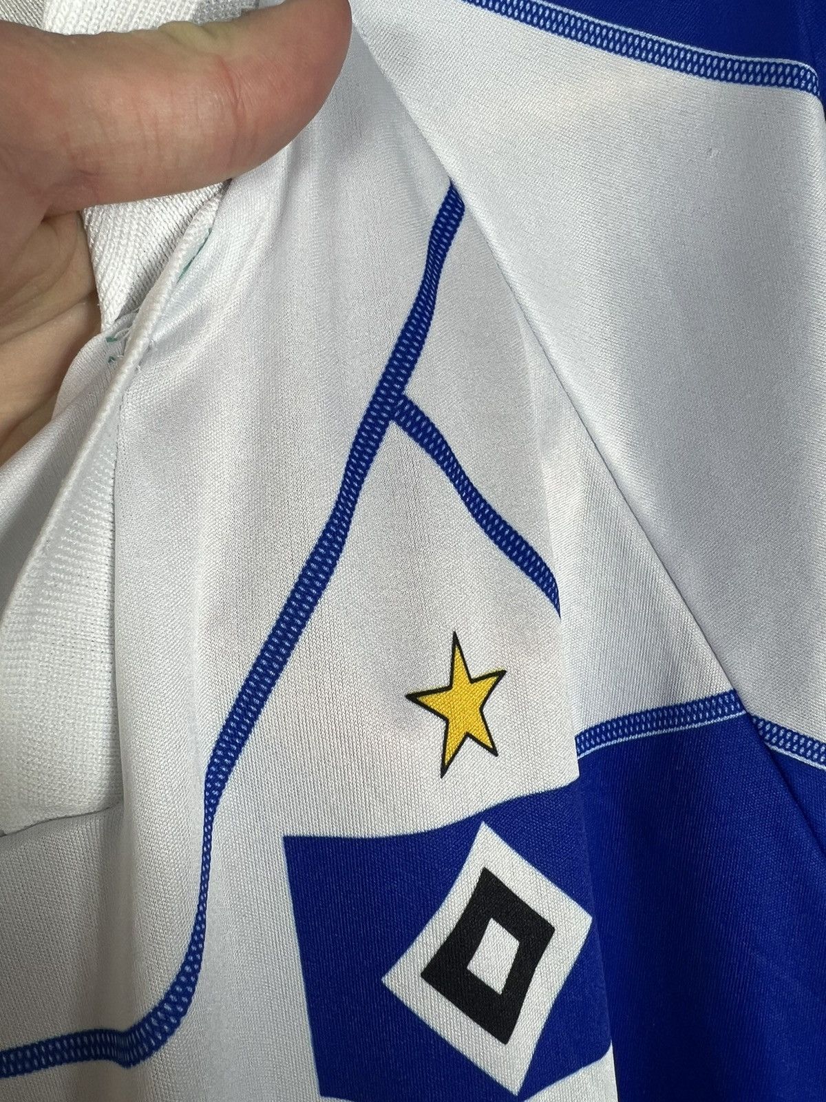 Vintage Vintage FC Hamburger #23 Van Der Vaart Soccer Jersey Size US XXL / EU 58 / 5 - 11 Thumbnail