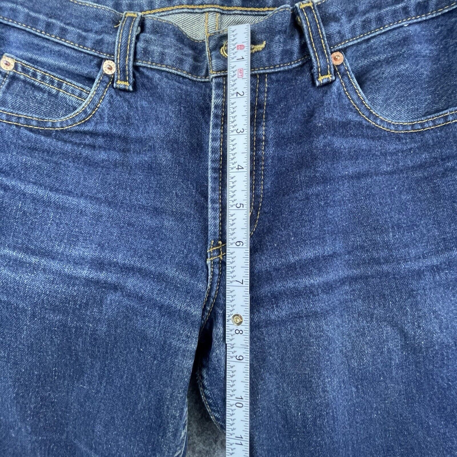 Earl Jeans Earl Jean Jeans Womens 28 Kick Flare Cropped Made in USA Size 28" / US 6 / IT 42 - 6 Thumbnail