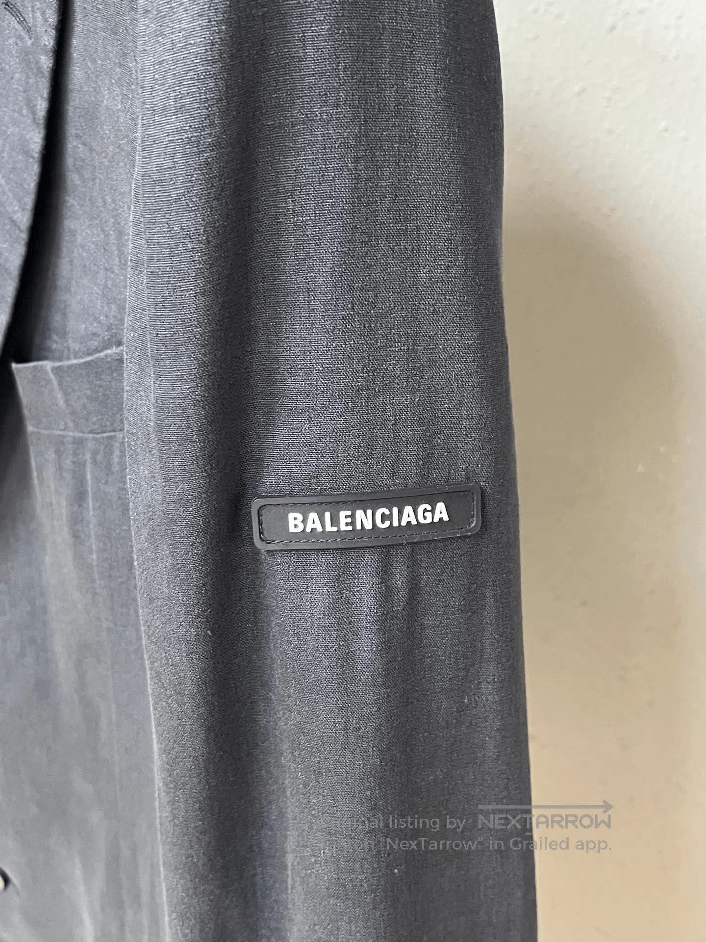 Balenciaga Balenciaga Sleeve Logo Linen Blazer. Size US S / EU 44-46 / 1 - 3 Thumbnail