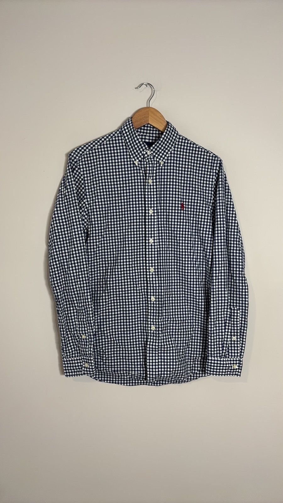 Polo Ralph Lauren Polo Ralph Lauren Button Down Shirt Blue Checkered Size US M / EU 48-50 / 2 - 2 Thumbnail