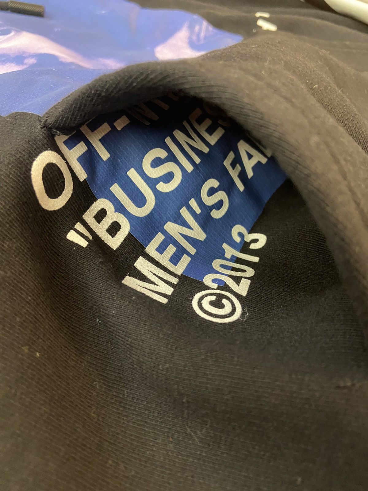Off-White Off-White Business Casual Bernini FW2019 Black Hoodie Size US S / EU 44-46 / 1 - 4 Thumbnail